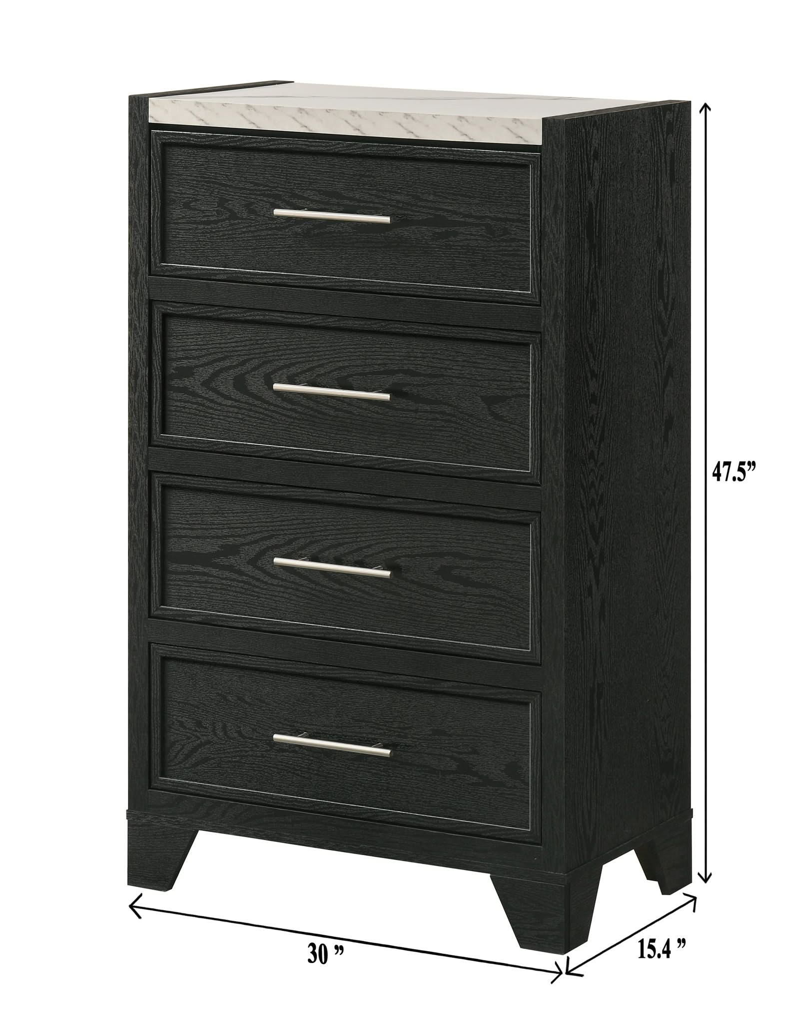 Lamar - Chest - Black - Image 3