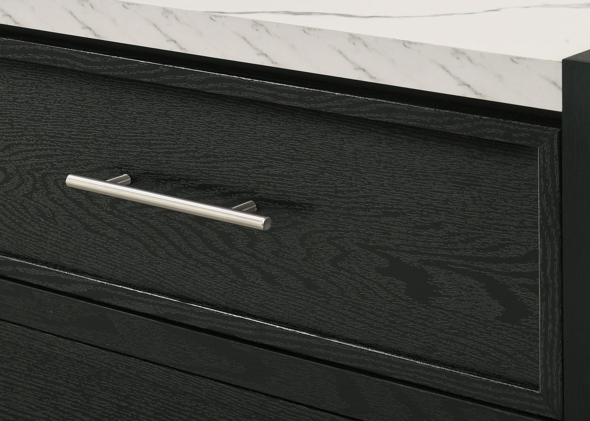 Lamar - Dresser & Mirror- Black - Image 4
