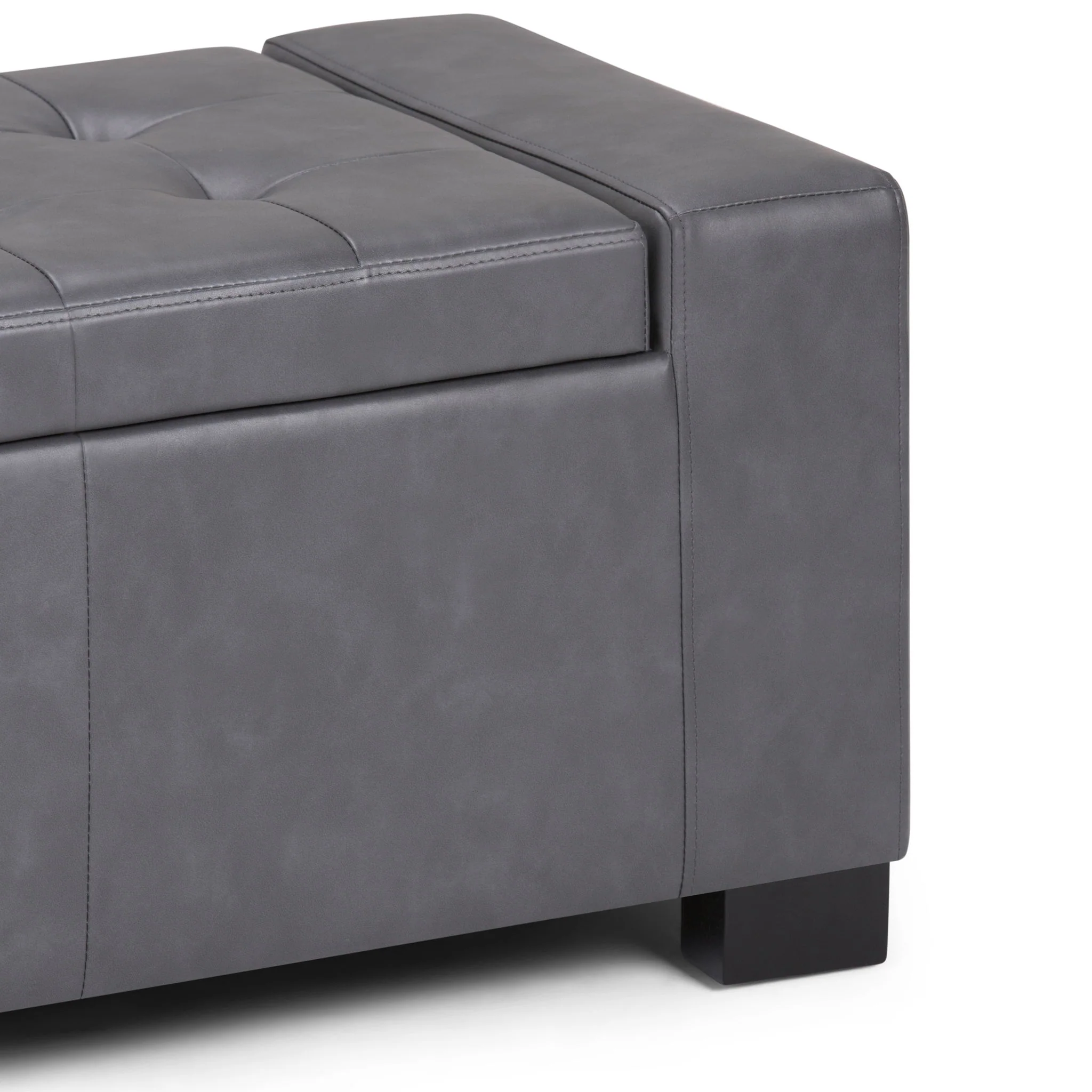 Laredo - Contemporary Large Storage Ottoman - Image 3