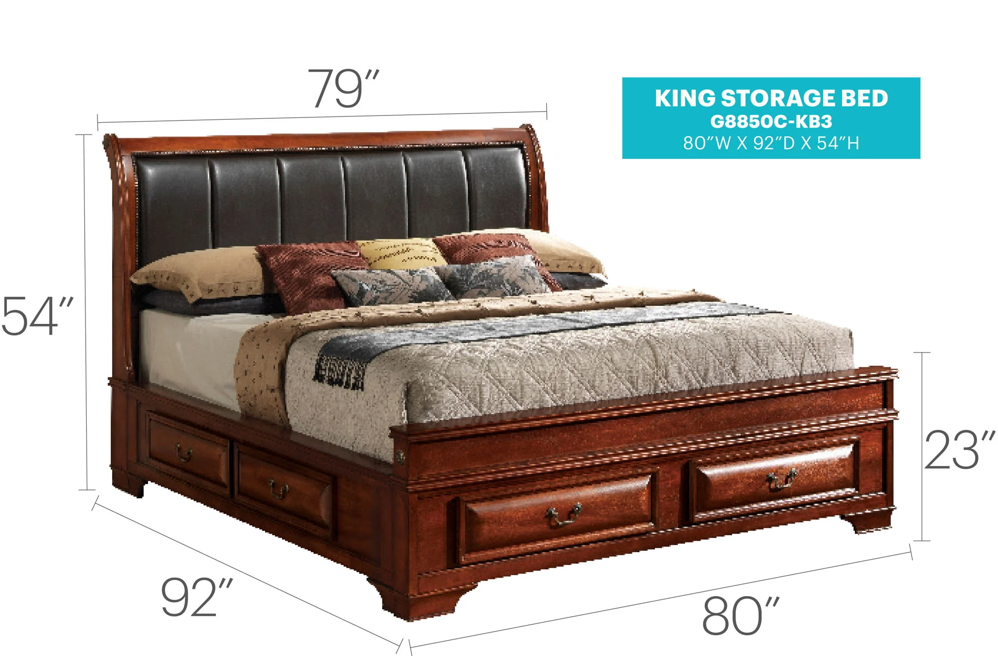 Lavita - Storage Bed - Image 13