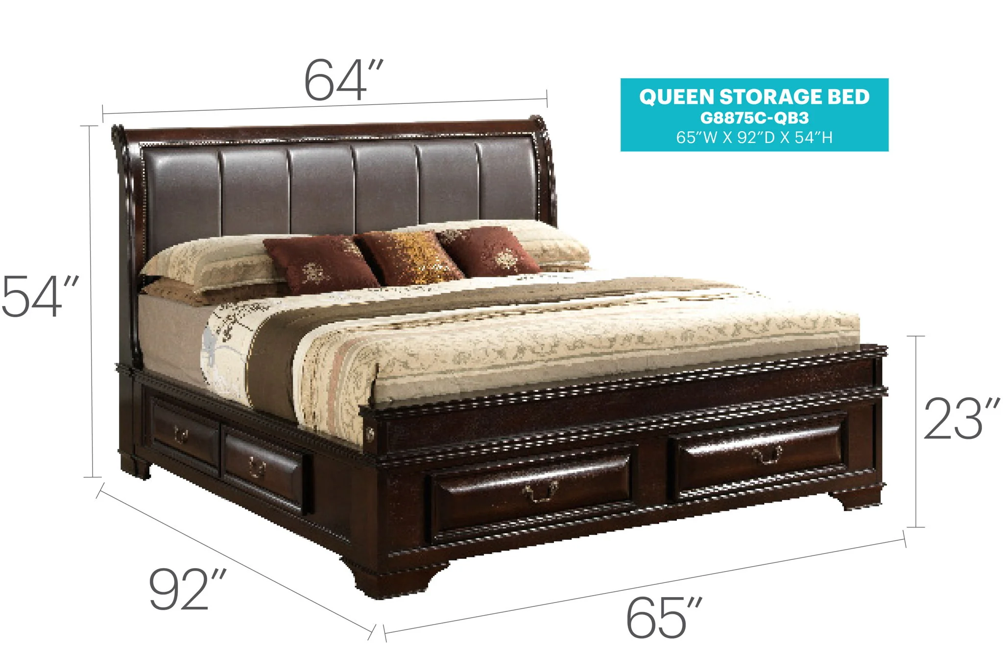 Lavita - Storage Bed - Image 5