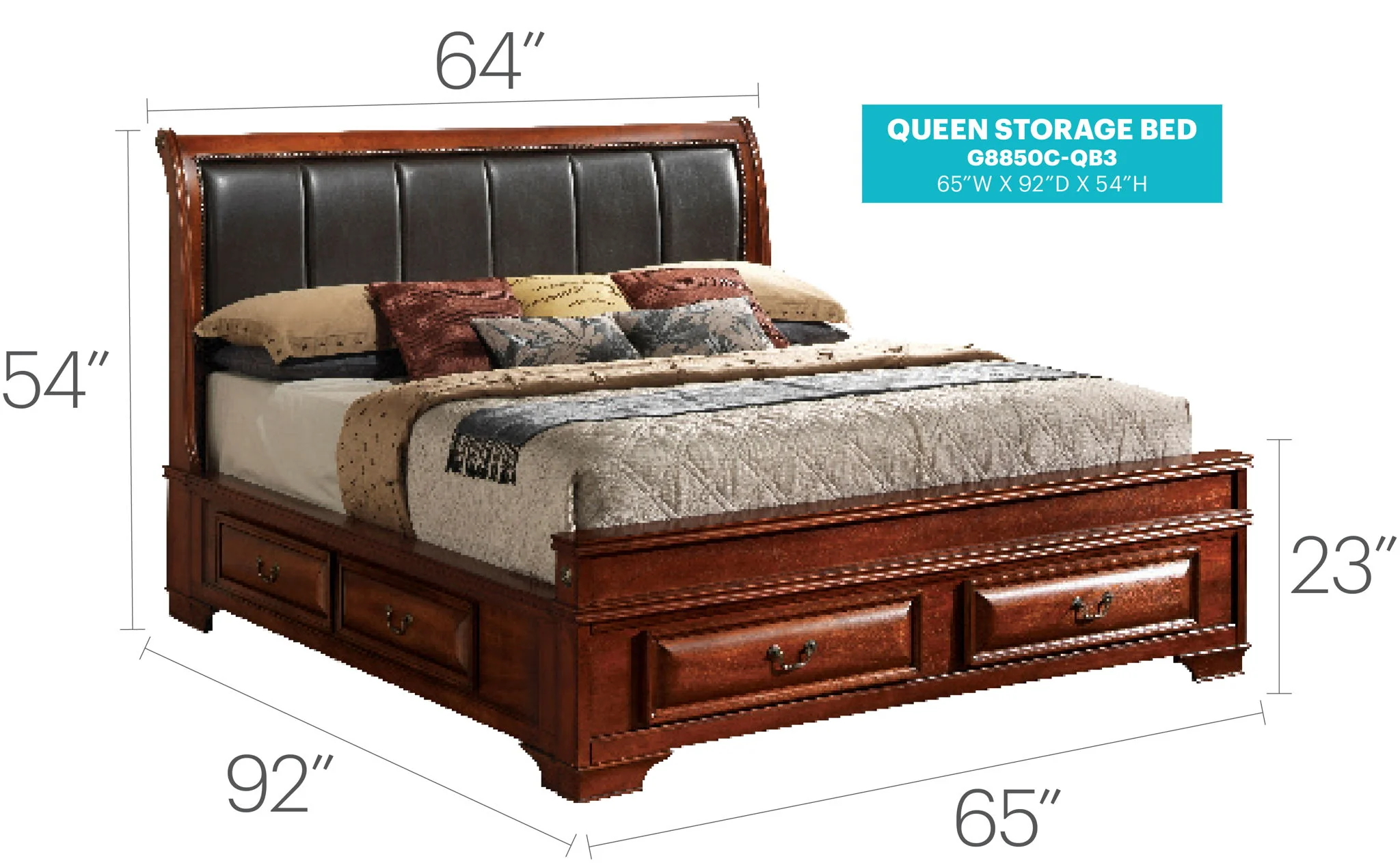 Lavita - Storage Bed - Image 6