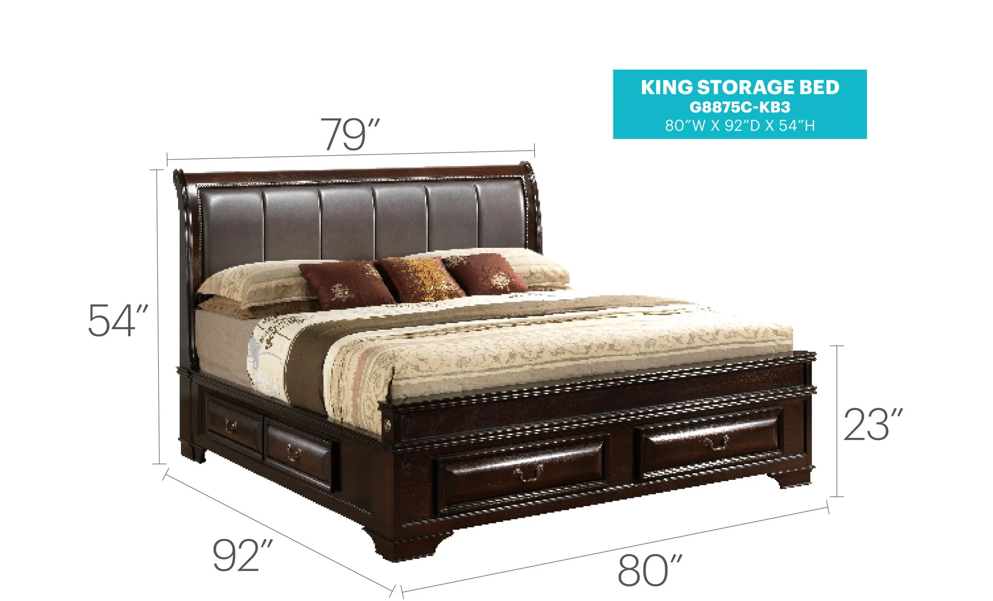 Lavita - Storage Bed - Image 7