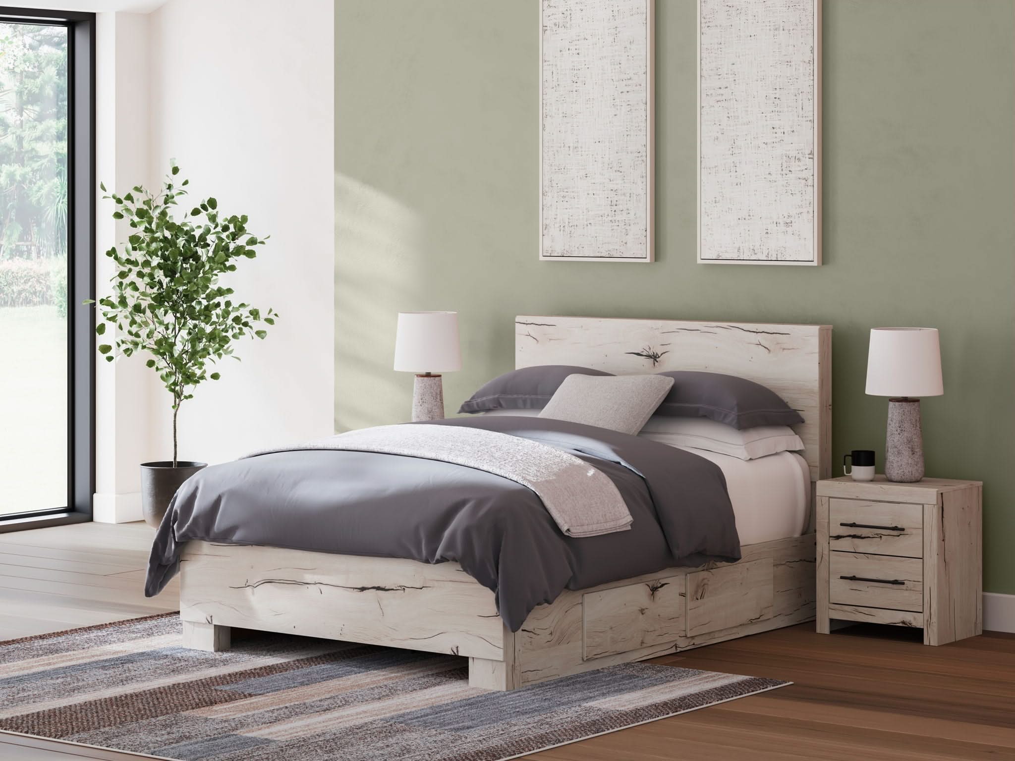 Lawroy - Panel Bed With Storage - Image 12