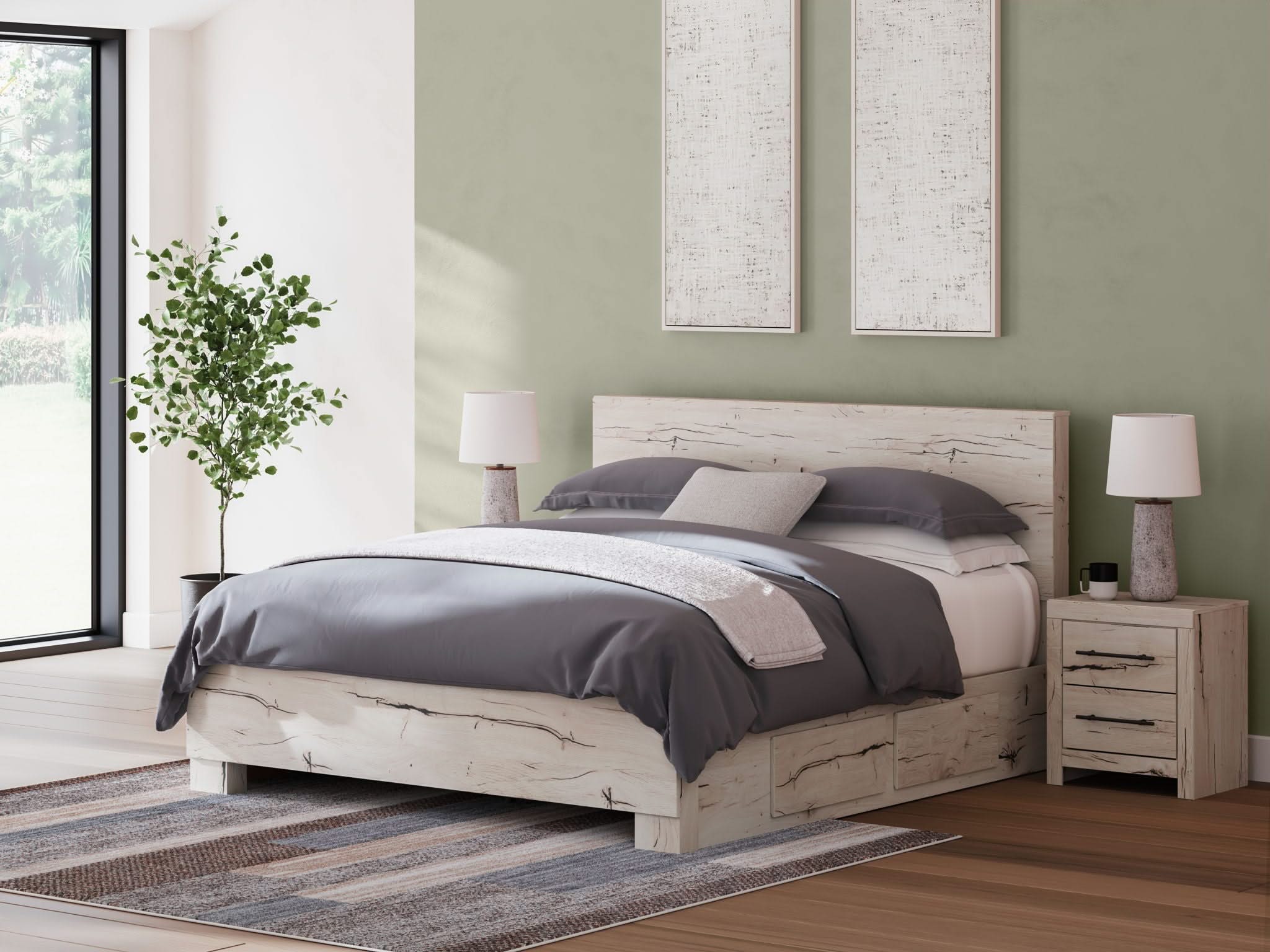 Lawroy - Panel Bed With Storage - Image 3