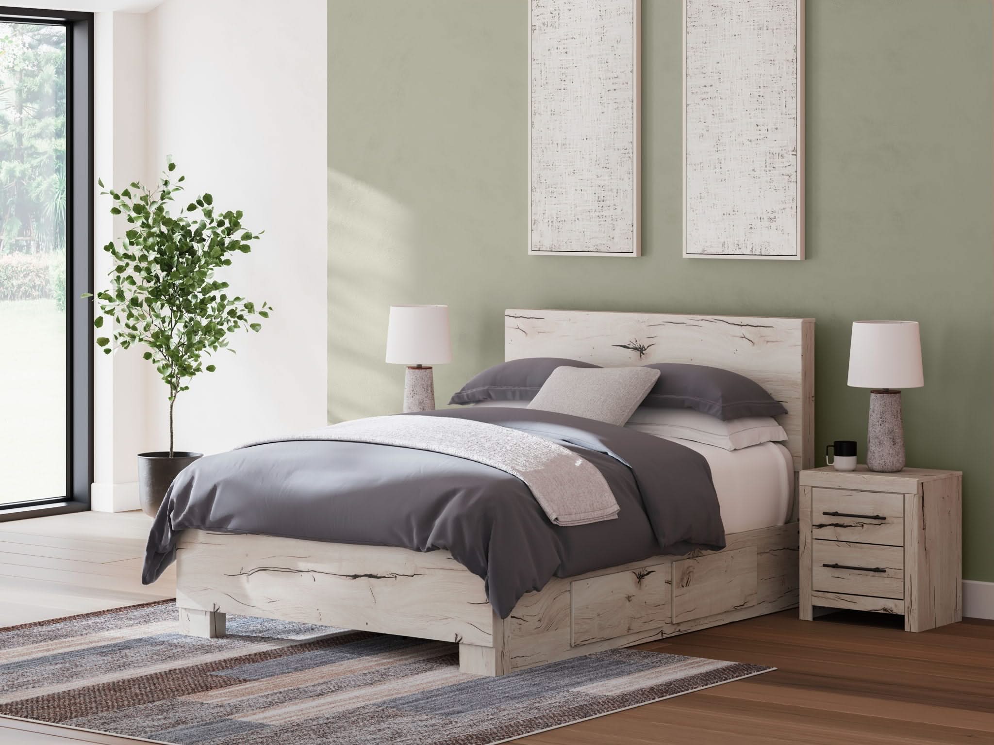 Lawroy - Panel Bed With Storage - Image 6