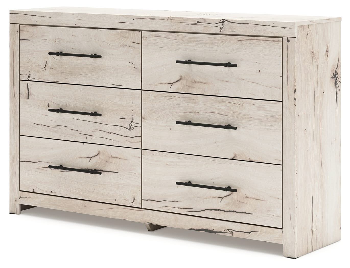 Lawroy - Six Drawer Dresser - Light Natural - Image 4