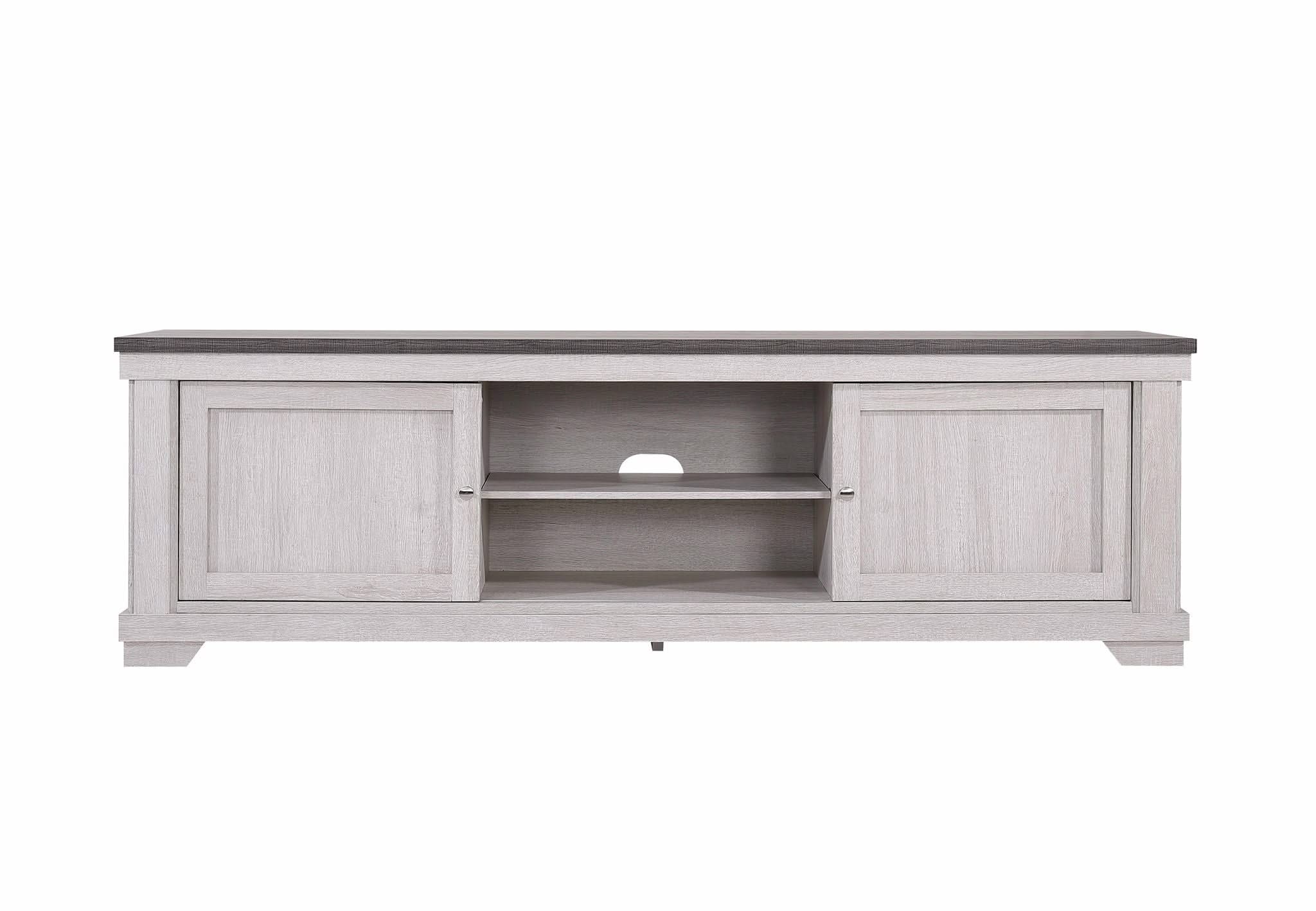 Leighton - 71" TV Stand - White - Image 3