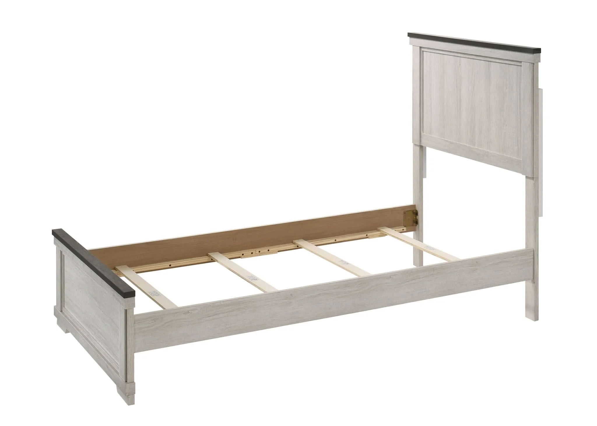 Leighton - Twin 4 Piece Bedroom Set - White - Image 4