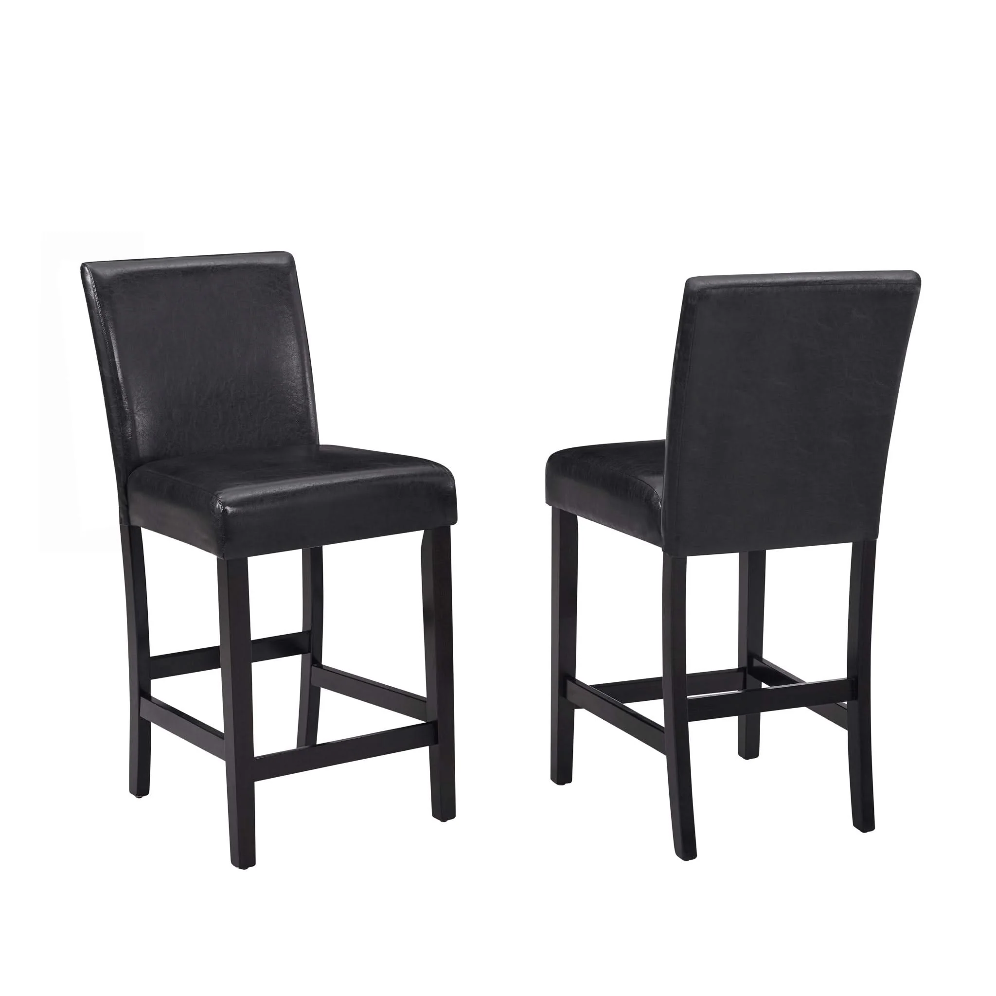 Lennon - 5 Piece Counter Height Table Set - Black / White - Image 4