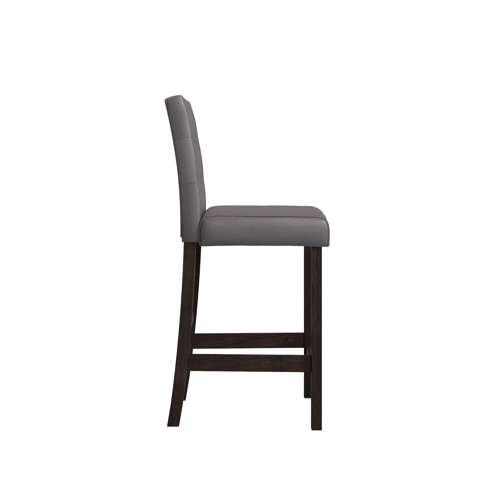 Leon - Bar Table And 4 Bar Stools - Espresso / White - Image 3