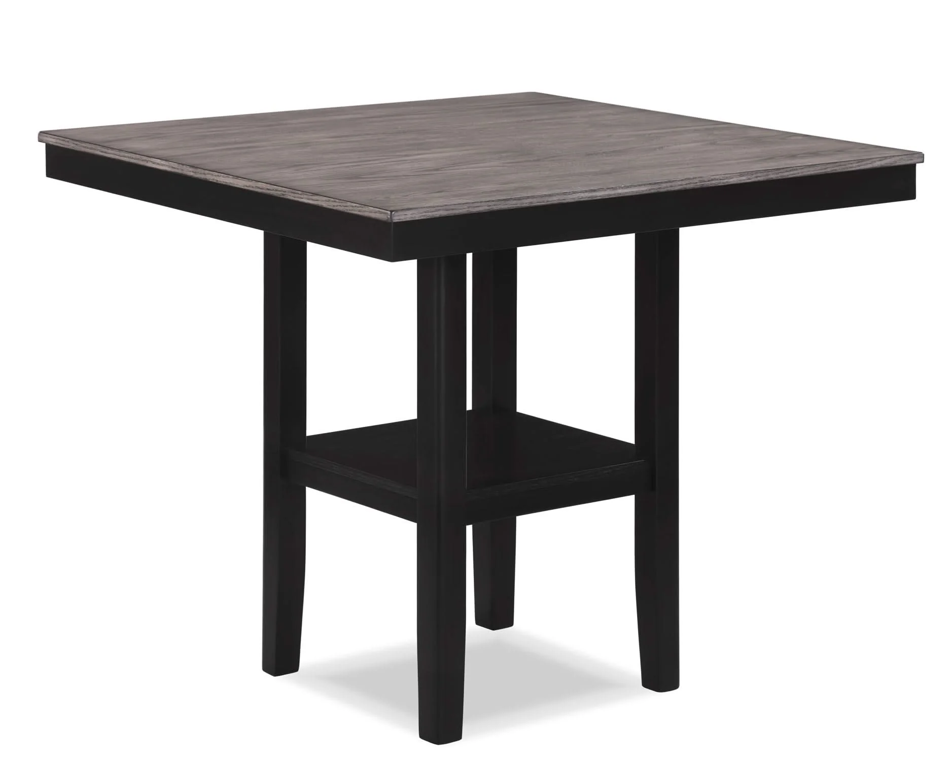 Lester - 5 Piece Counter Height Table Set - Charcoal / Gray - Image 3