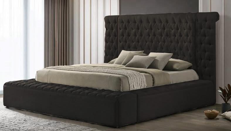 Liliana - King Bed With Storage - Black
