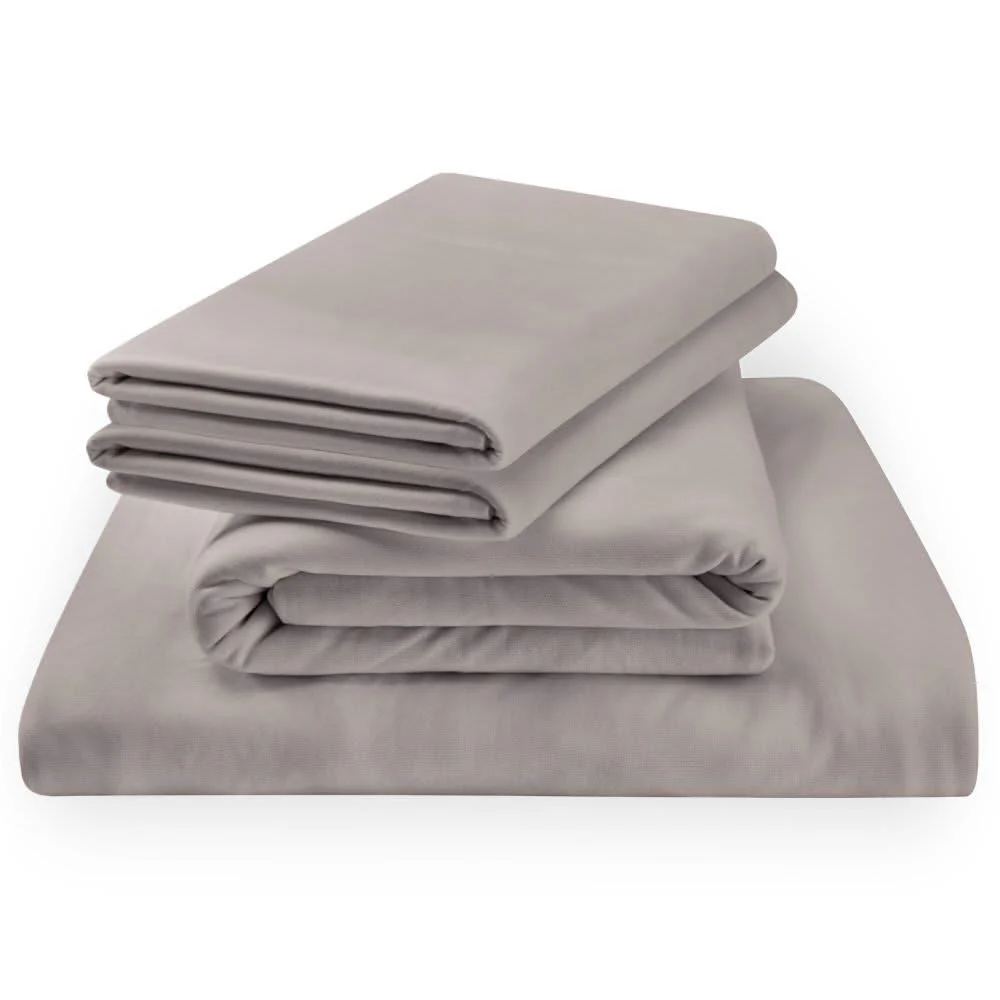 Linens - Tempur Rayon from Bamboo Sheet Set - Cool Gray - Image 4