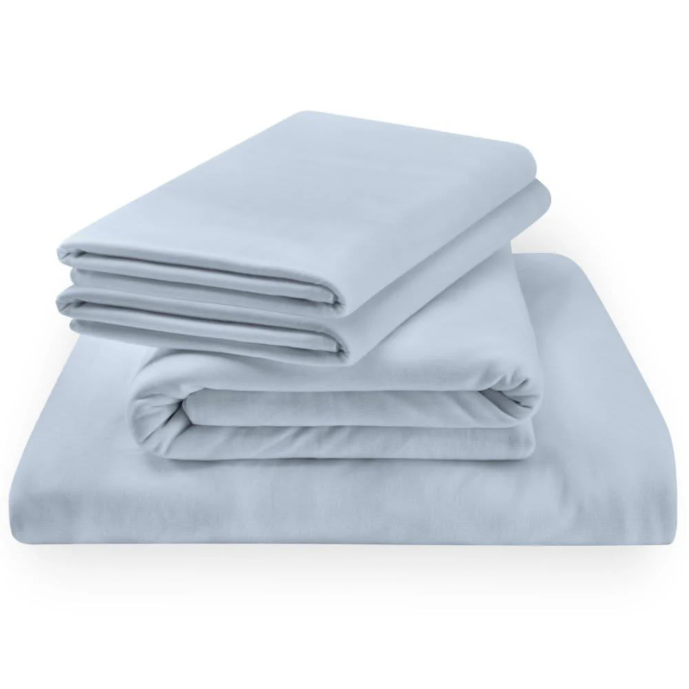 Linens - Tempur Rayon from Bamboo Sheet Set - Sleepy Blue - Image 3