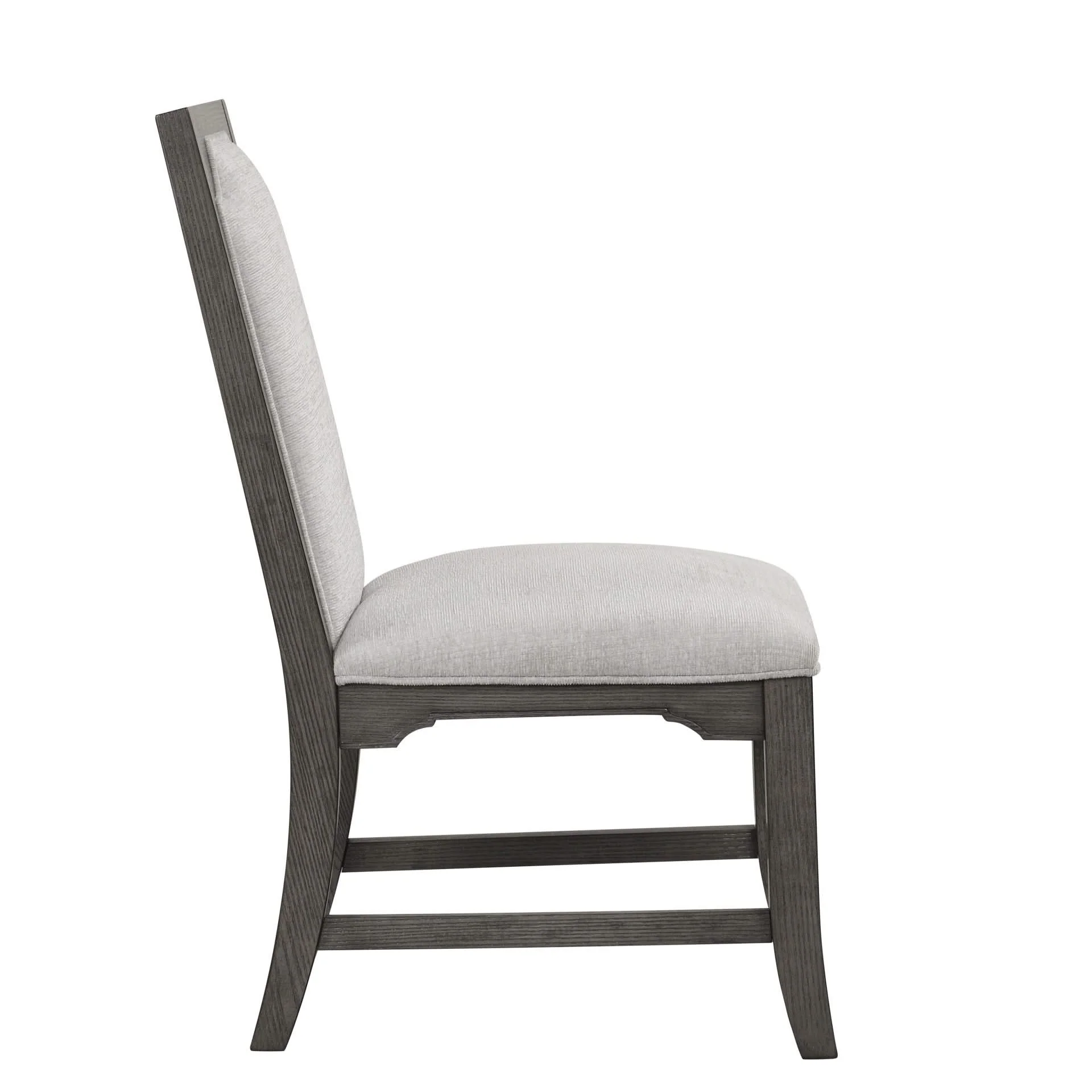Lisbon - Dining Side Chair (Set of 2) - Gray - Image 2
