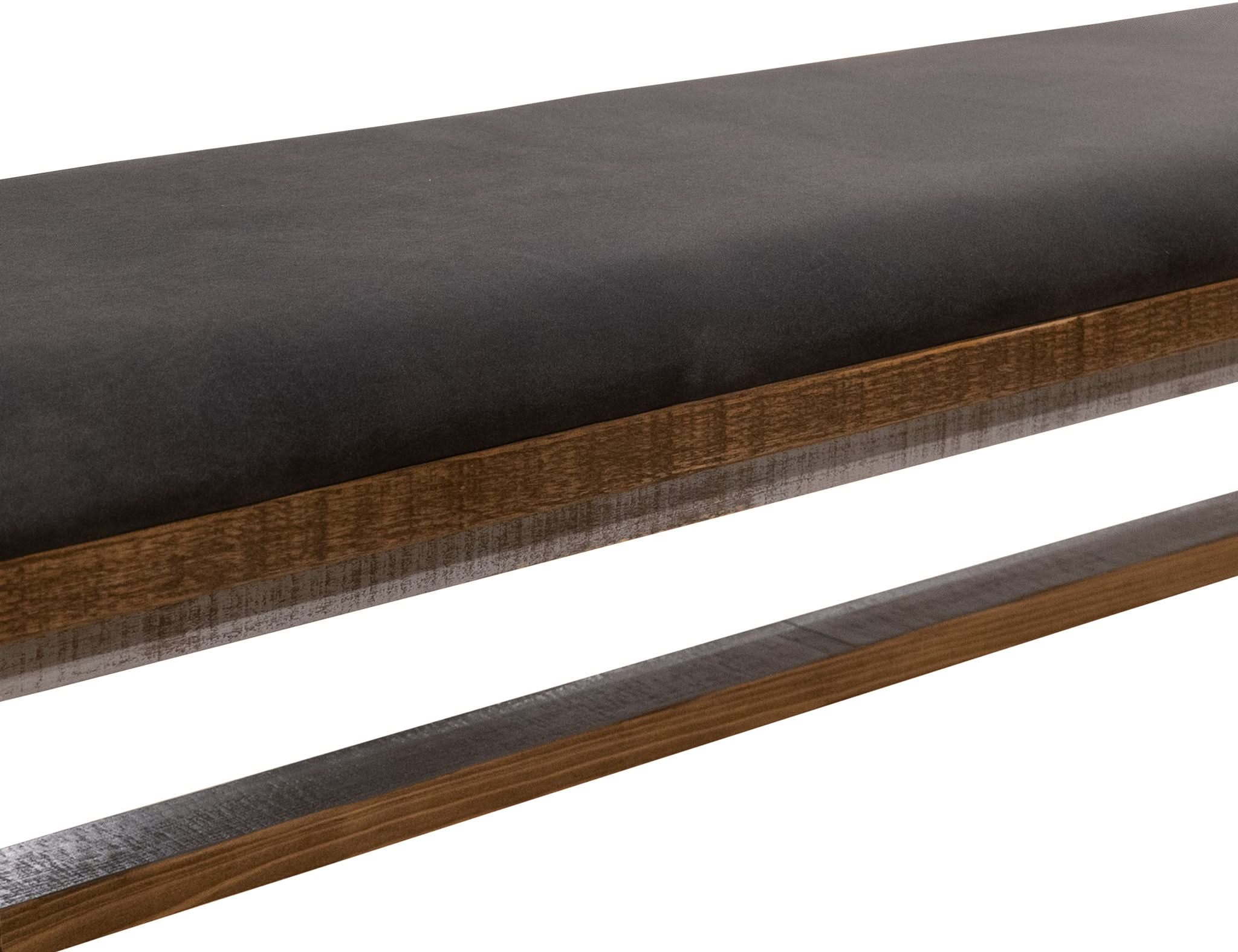Loft - Bench - Gray / Brown - Image 2