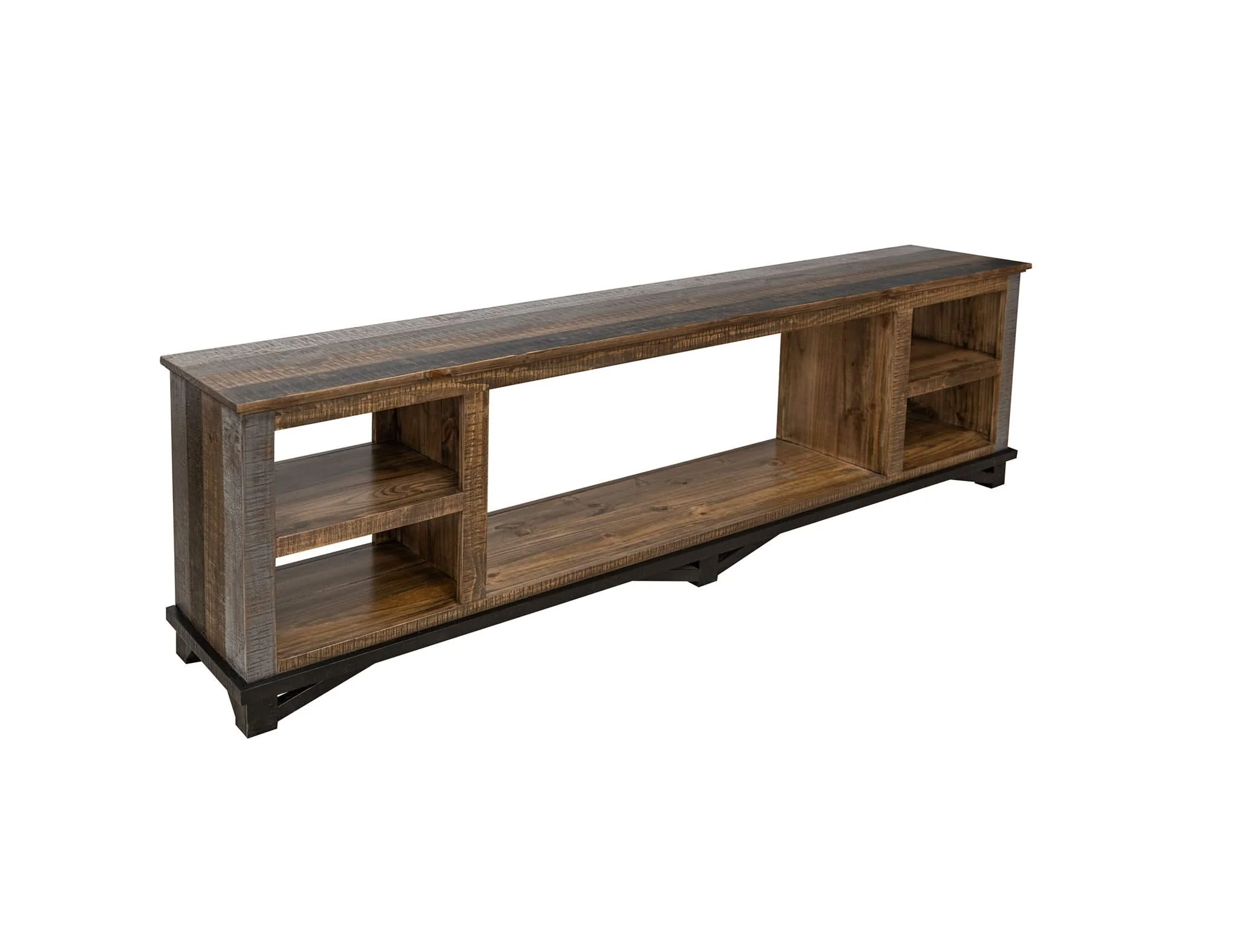 Loft - Electric Fireplace - Two Tone Gray / Brown - Image 4