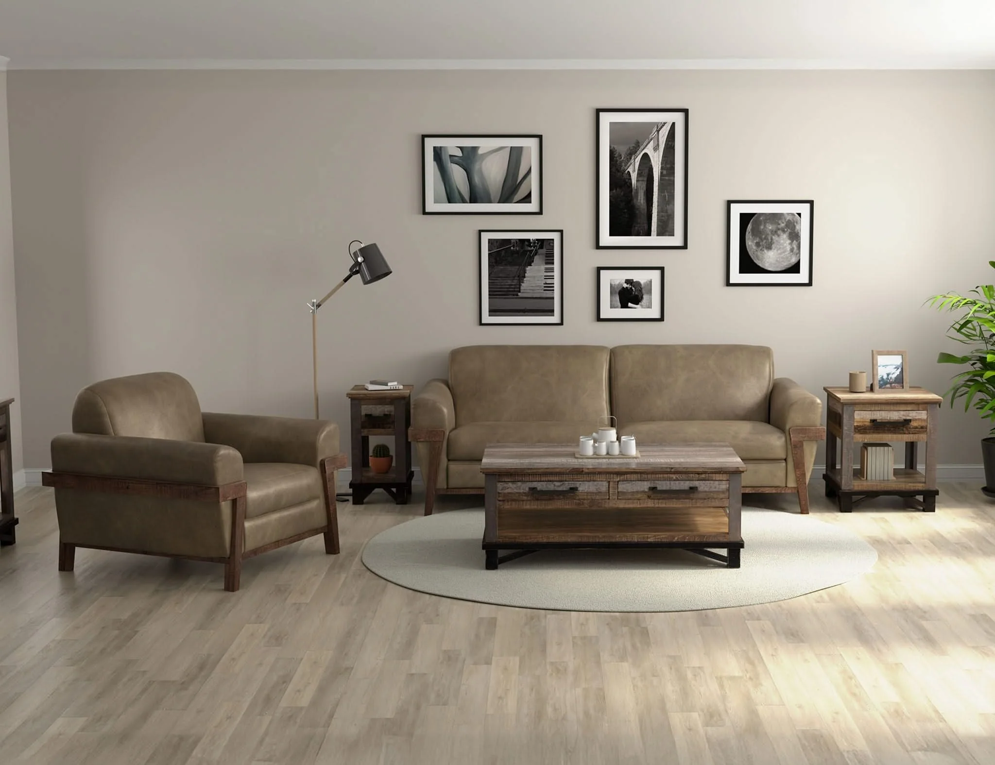 Loft - Sofa - White Smoke - Image 2