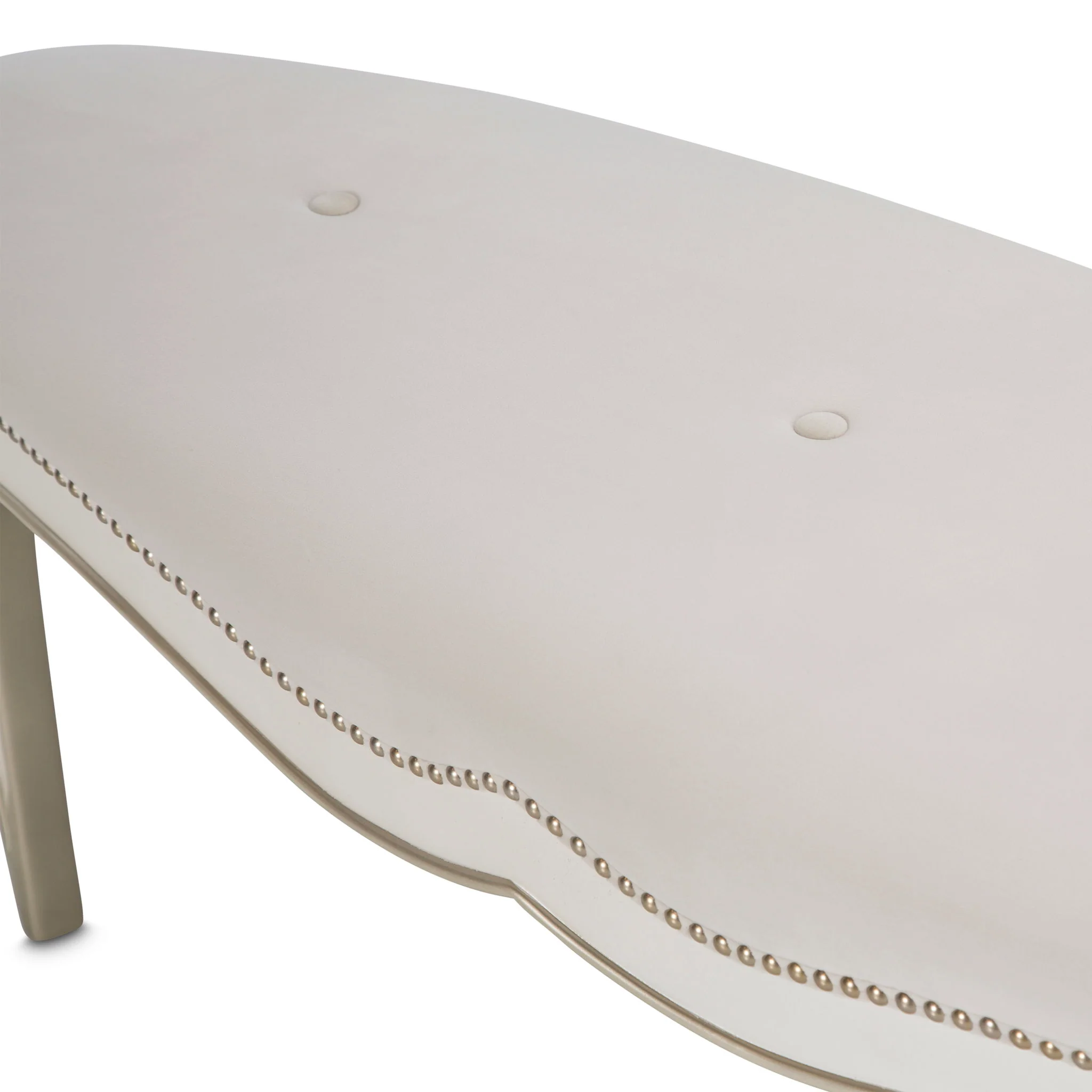 London Place - Bed Bench - Creamy Pearl - Image 4
