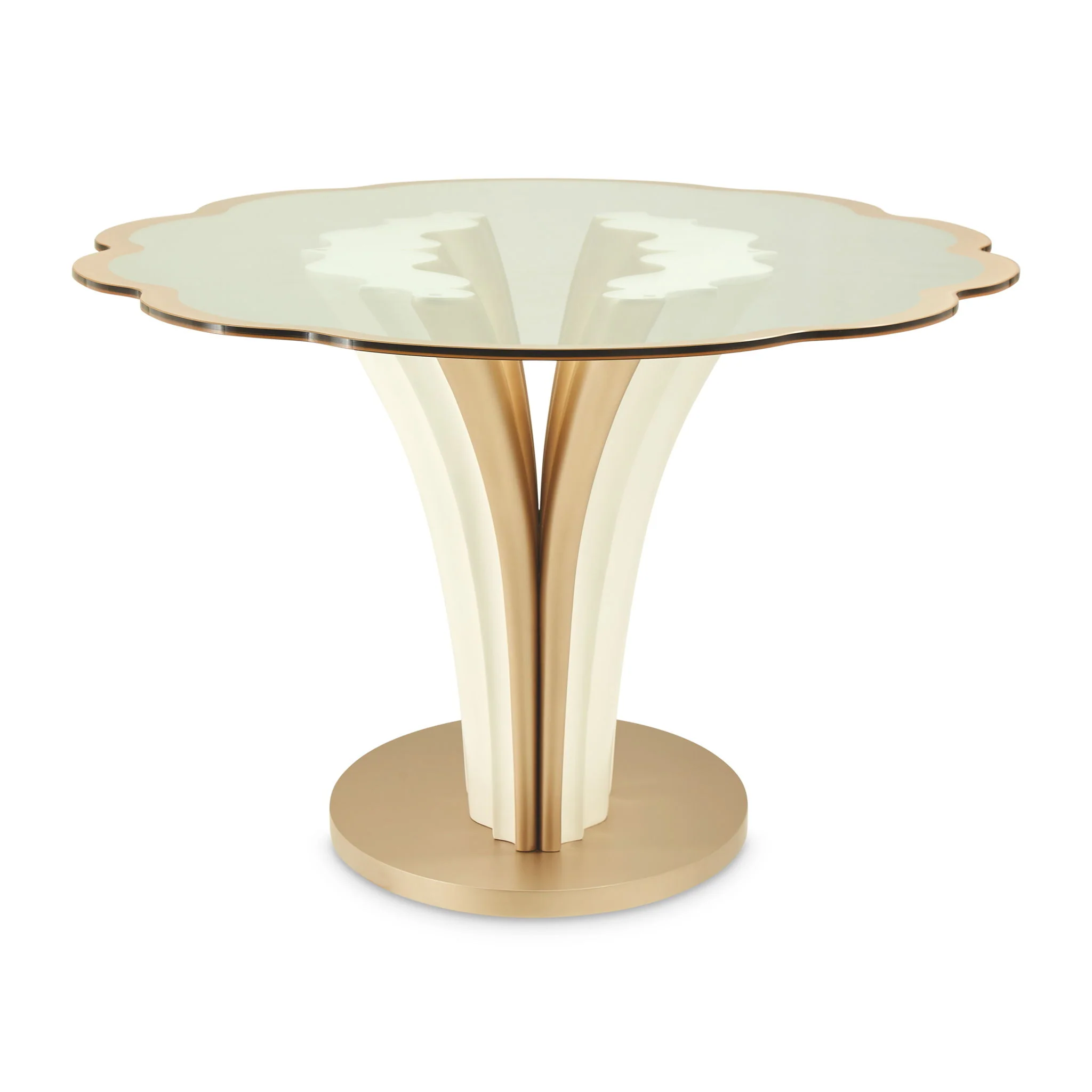 London Place - Entry Table - Creamy Pearl - Image 2