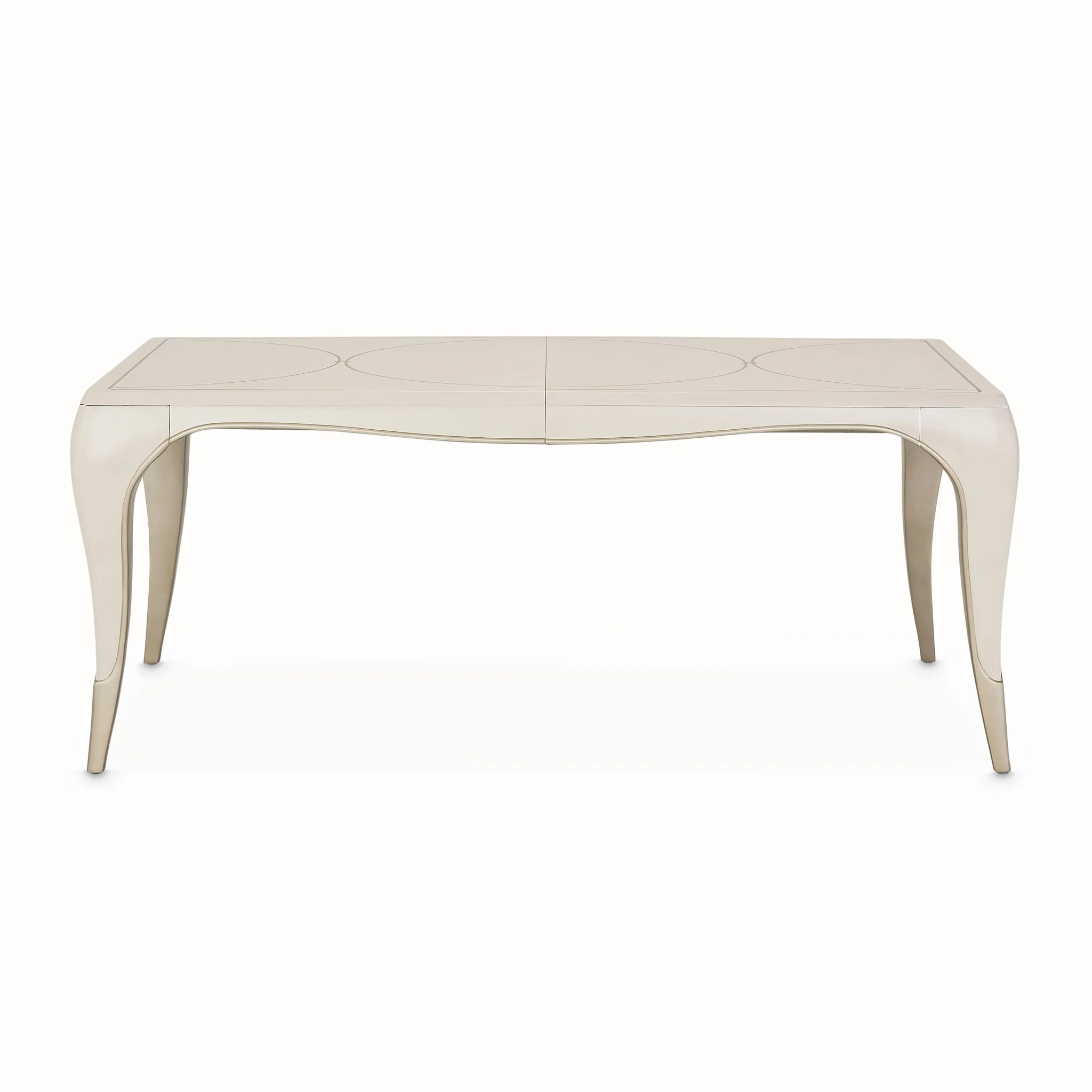 London Place - Rectangular Dining Table - Creamy Pearl - Image 2