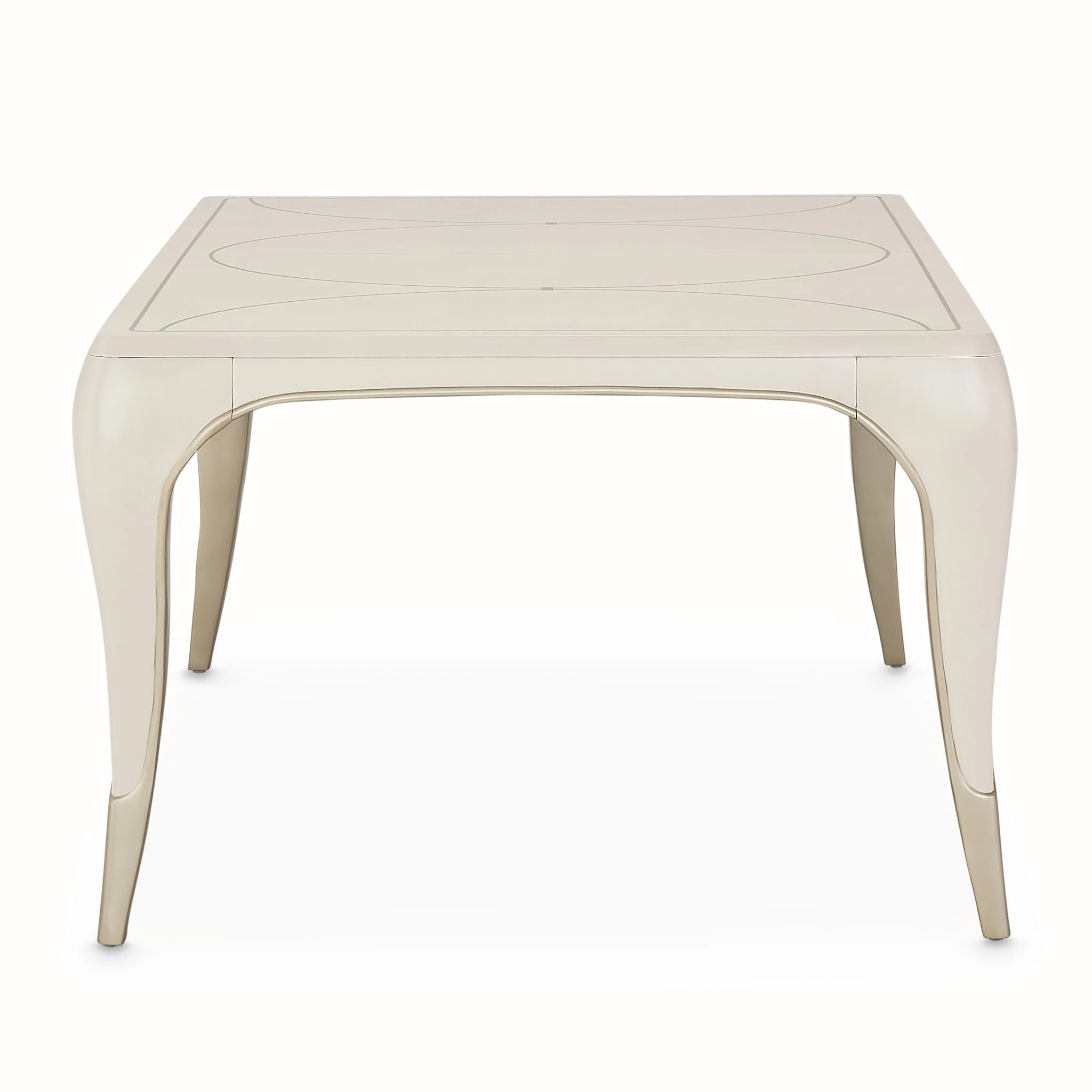 London Place - Rectangular Dining Table - Creamy Pearl - Image 3