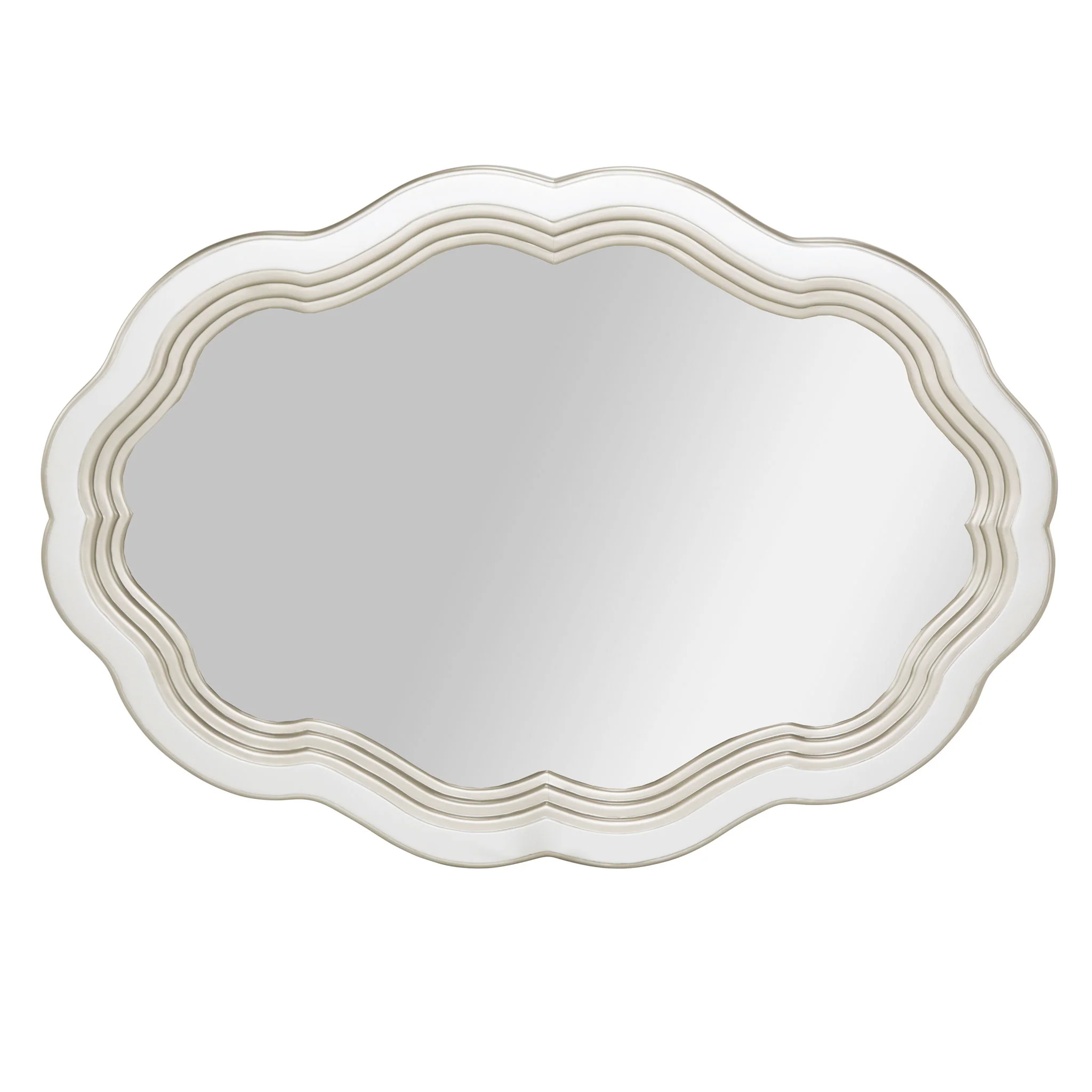 London Place - Wall Mirror - Creamy Pearl - Image 2