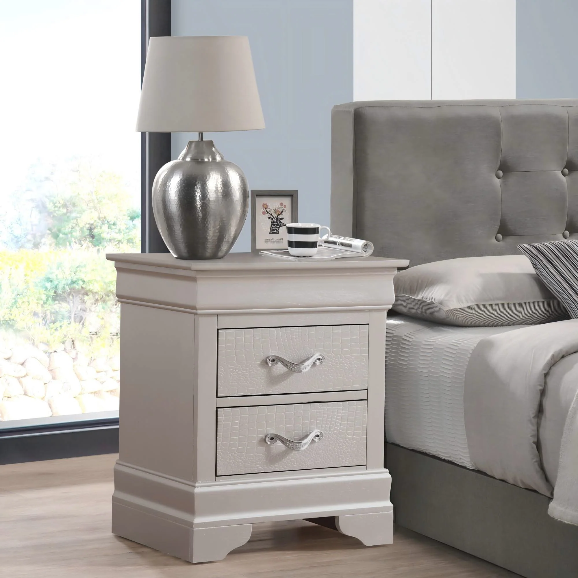 Decorative Accents Nightstand - Image 10