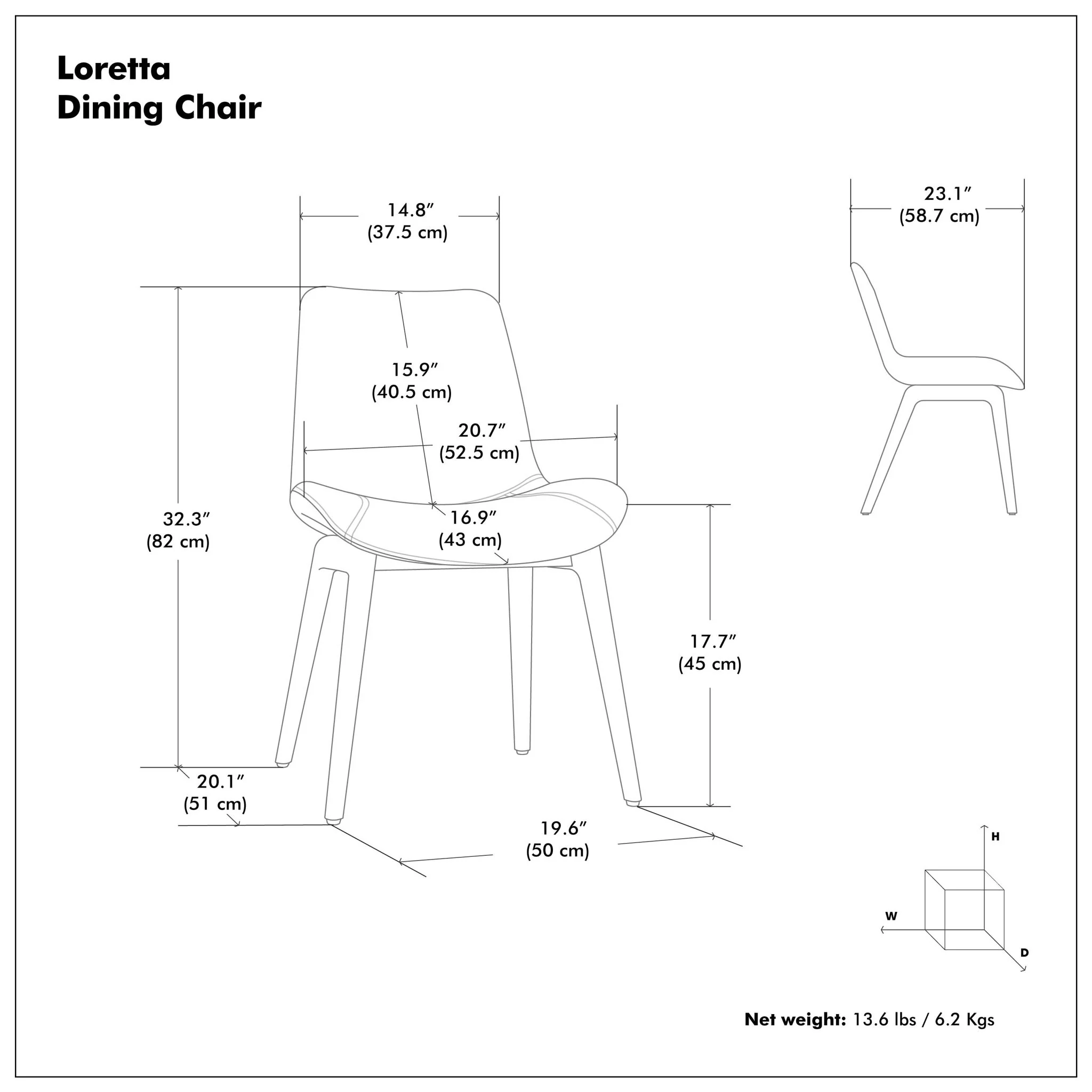 Loretta - Upholstered Dining Chair (Set of 2) - Image 3