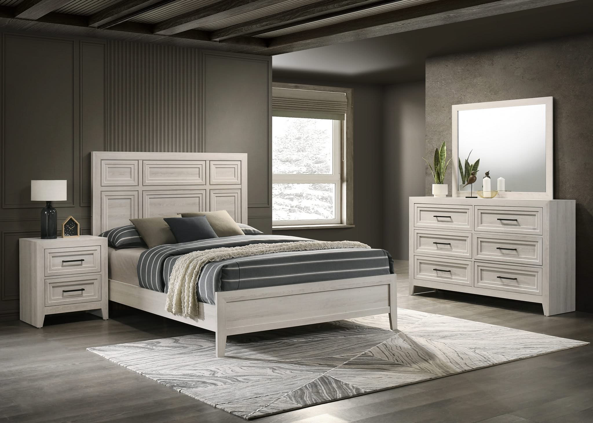 Lorraine - Full Bed - Antique White - Image 4