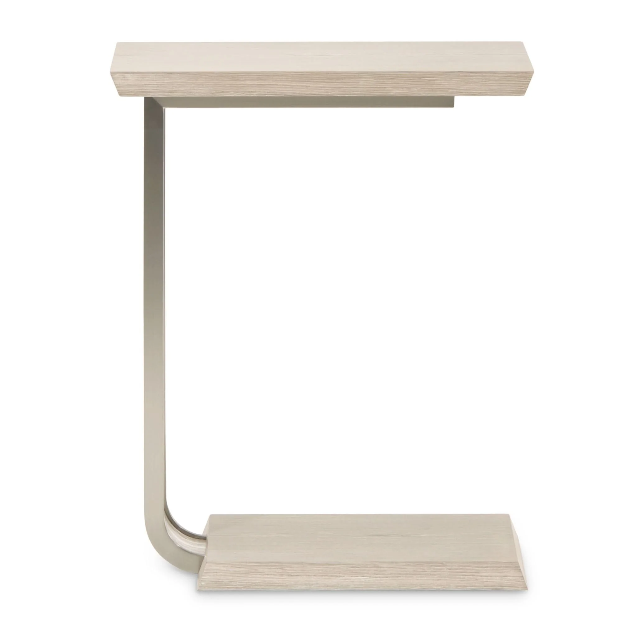 Lotus Bay - C-Shaped Accent Table - Sand - Image 4