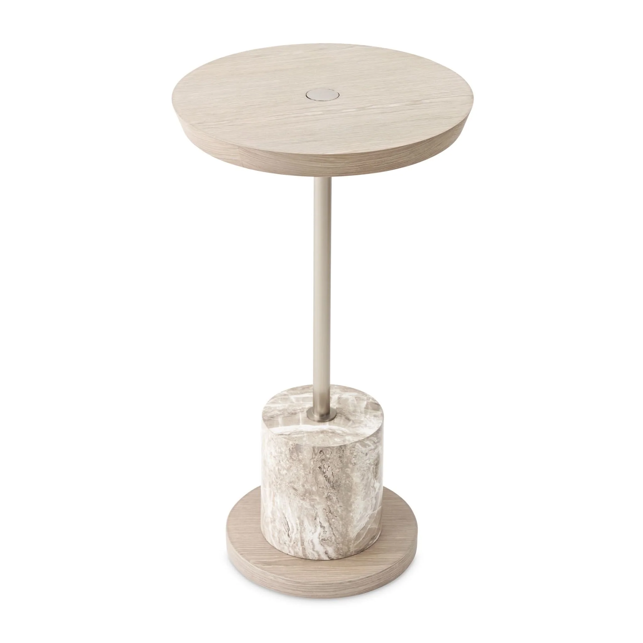 Lotus Bay - Chairside Table - Sand - Image 3
