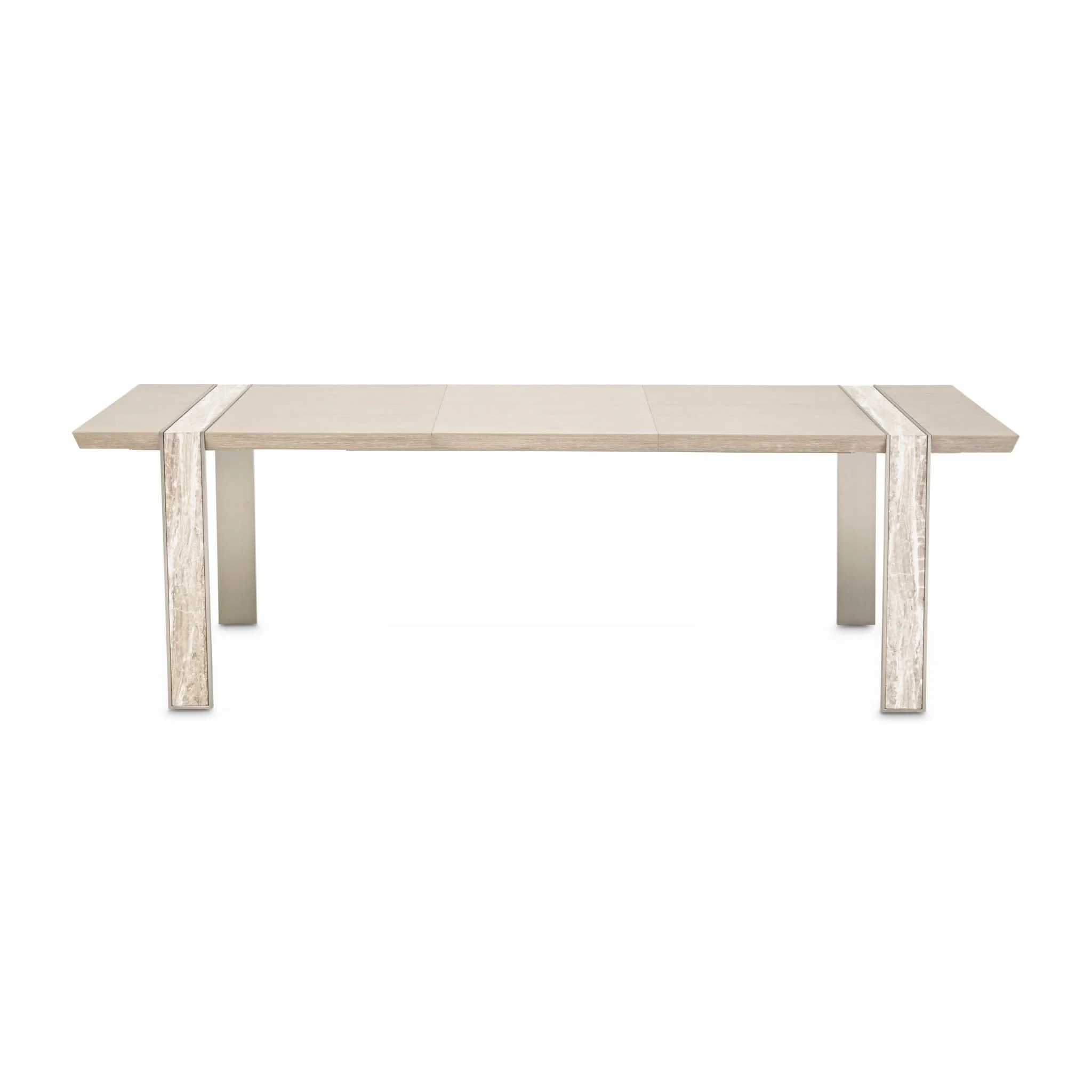 Lotus Bay - Narrow Rectangular Dining Table - Sand - Image 3