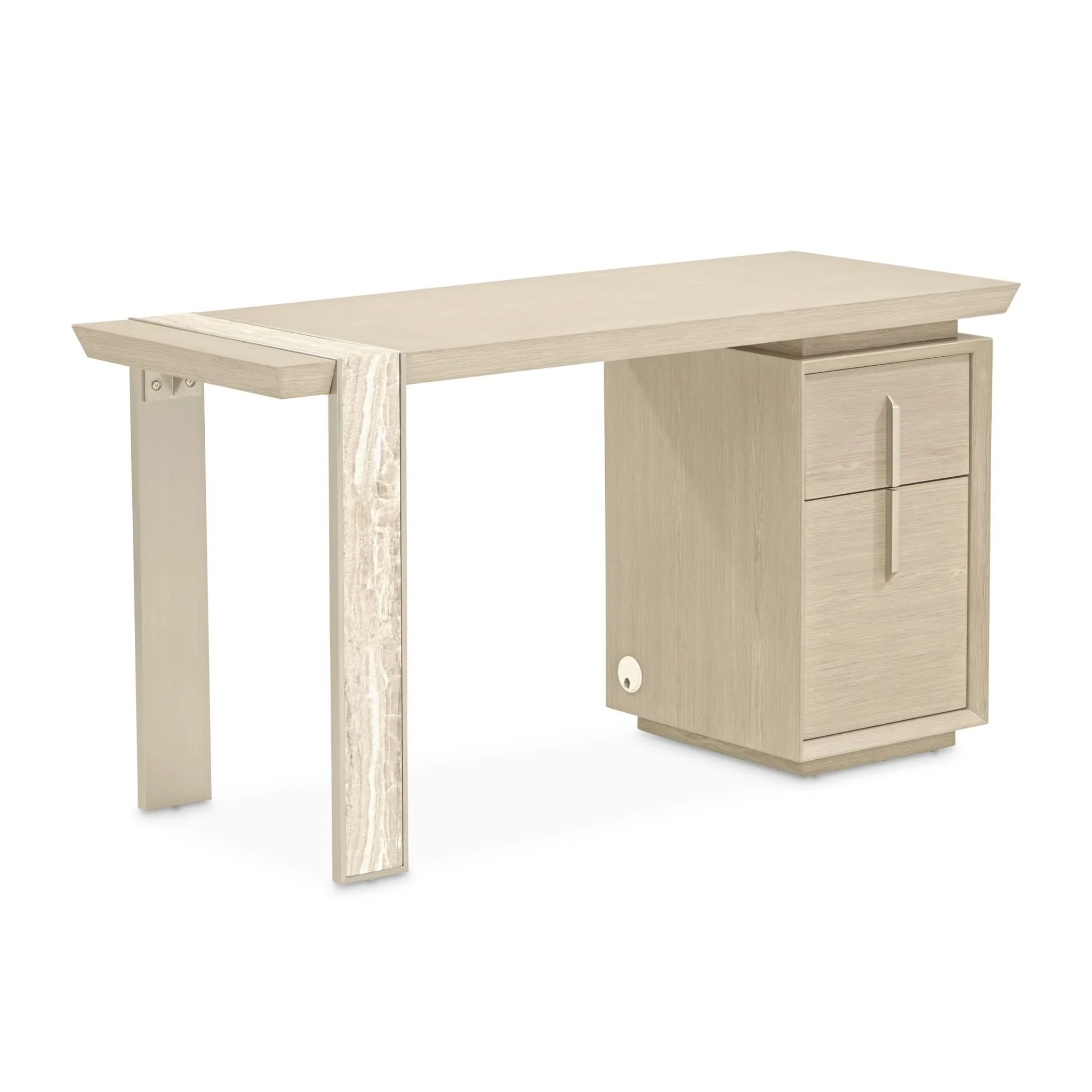 Lotus Bay - Vanity Desk - Sand - Image 3