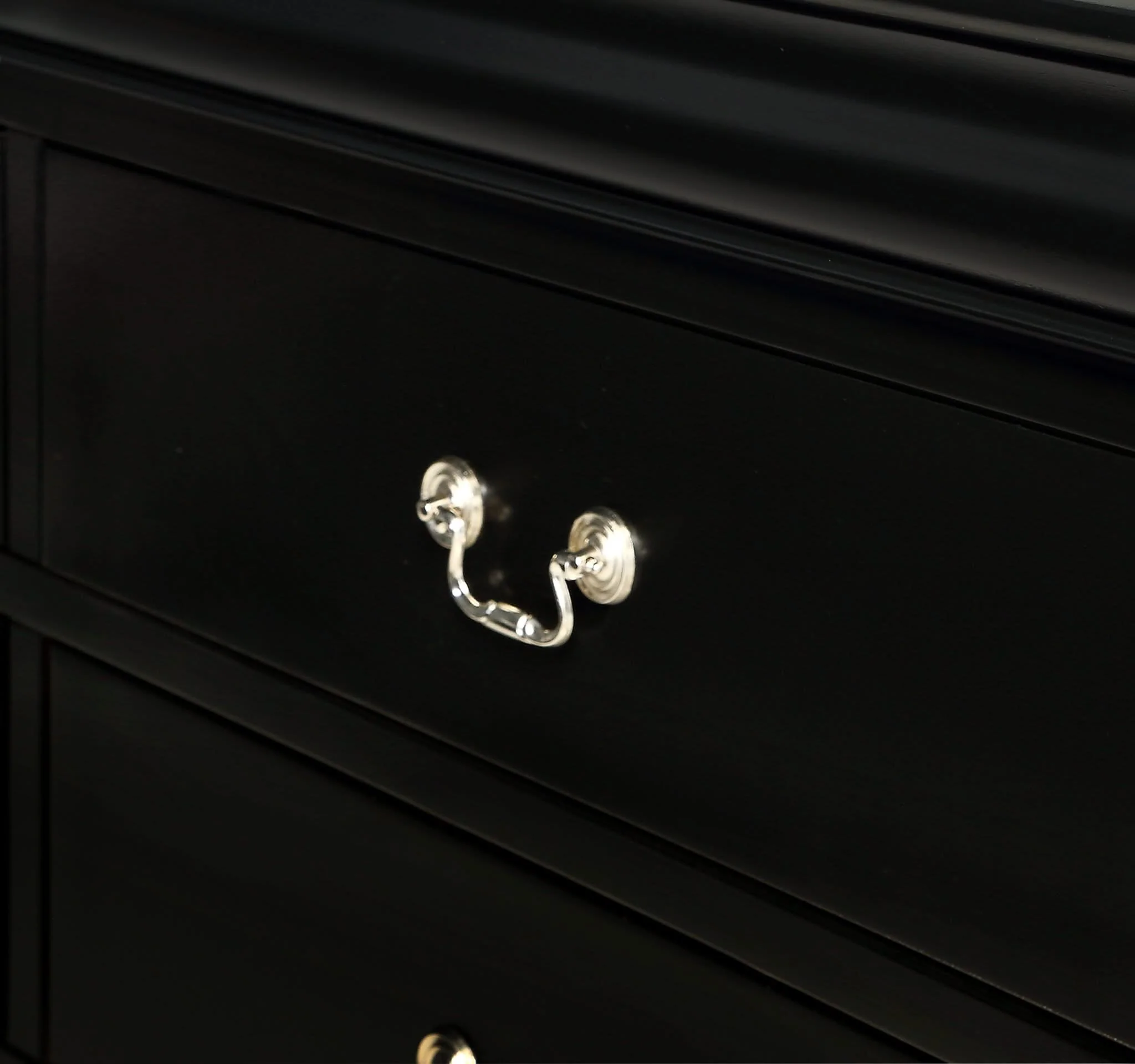 Louis Philip - Dresser - Black - Image 3