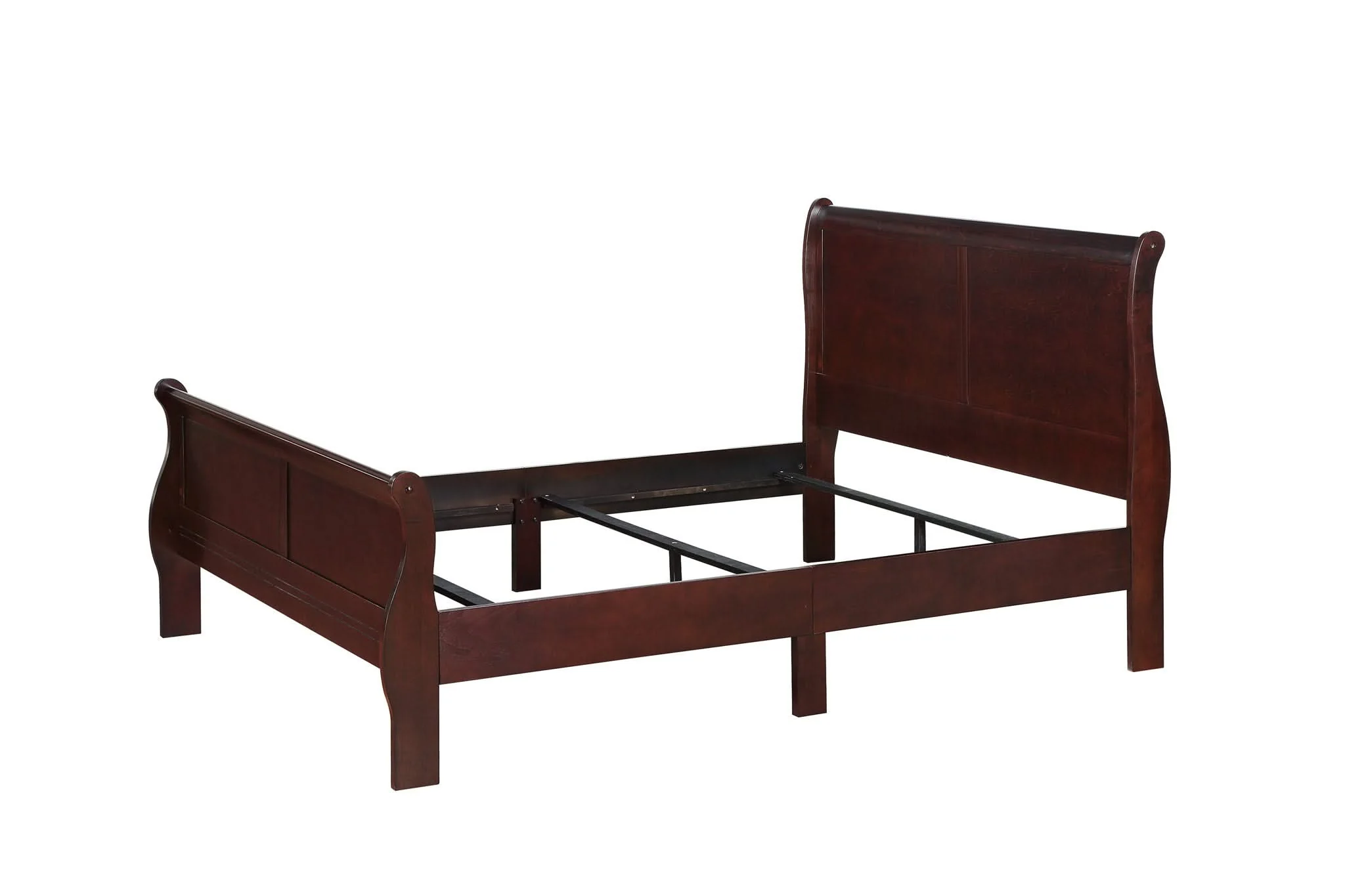 Louis Philip - King Bed - Cherry - Image 2