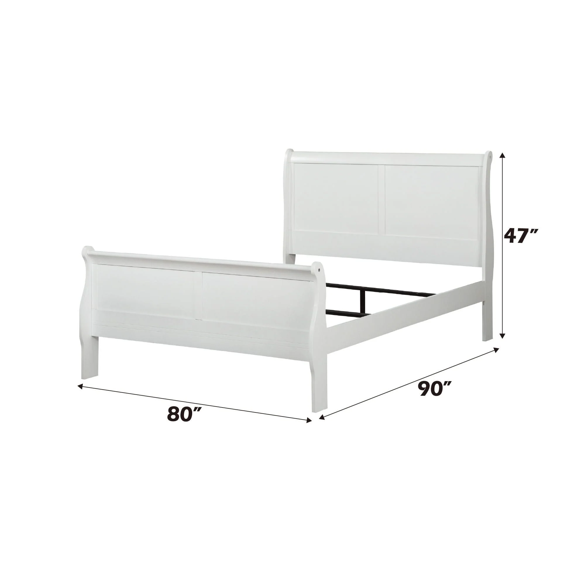 Louis Philippe - Sleigh Bedroom Set - Image 4