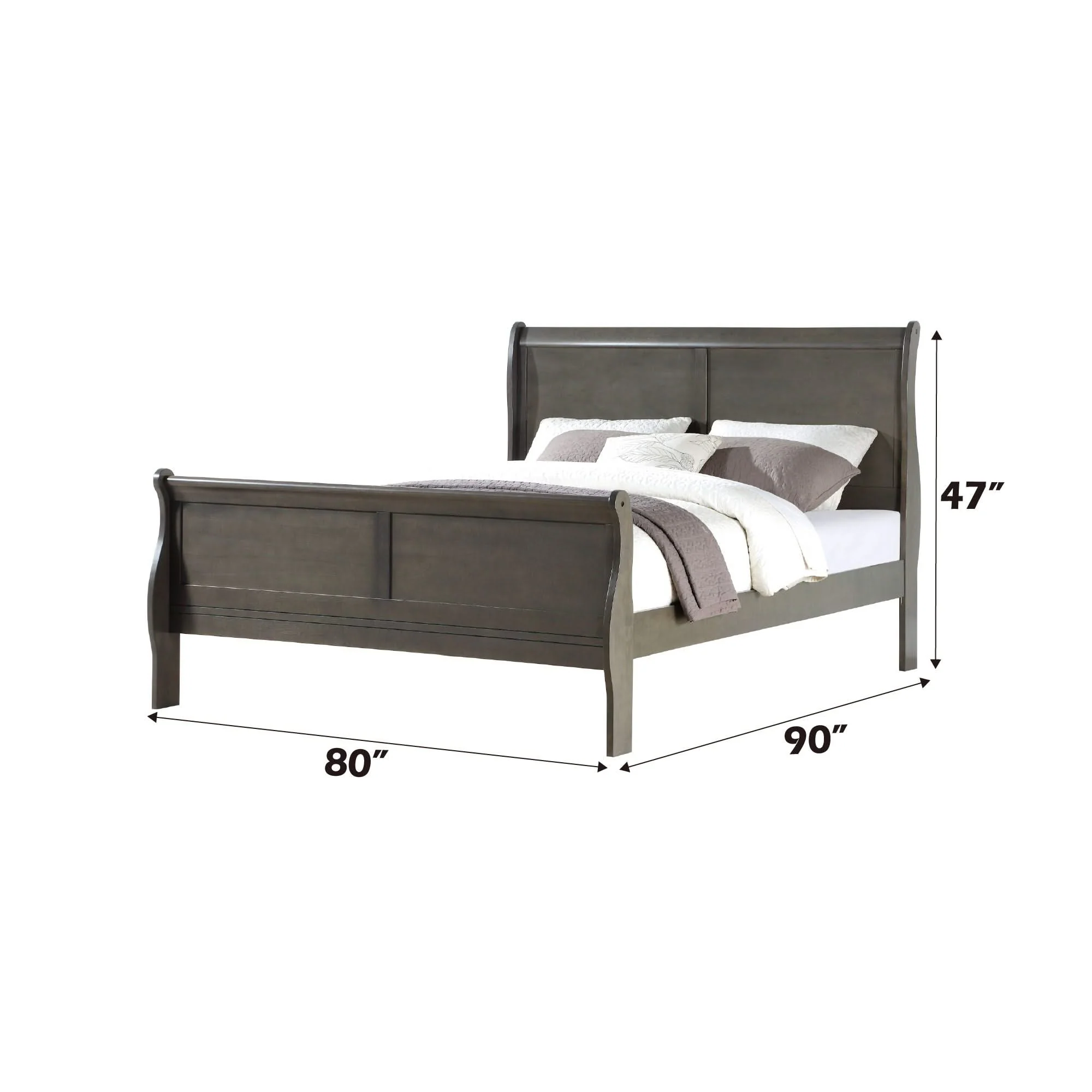Louis Philippe - Sleigh Bedroom Set - Image 7