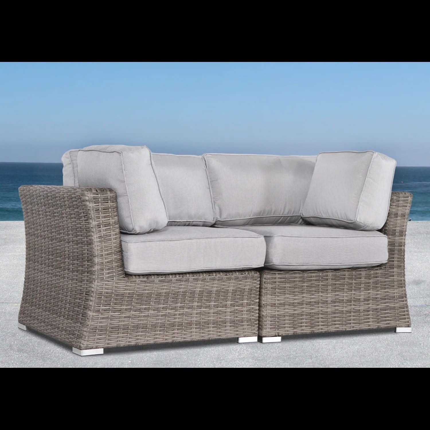 Loveseat With Cushions - Image 3