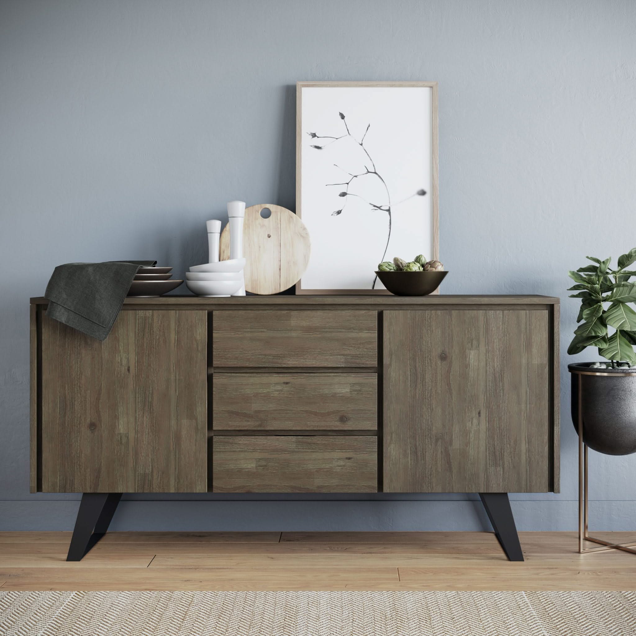 Lowry - Handcrafted Sideboard Buffet - Image 16