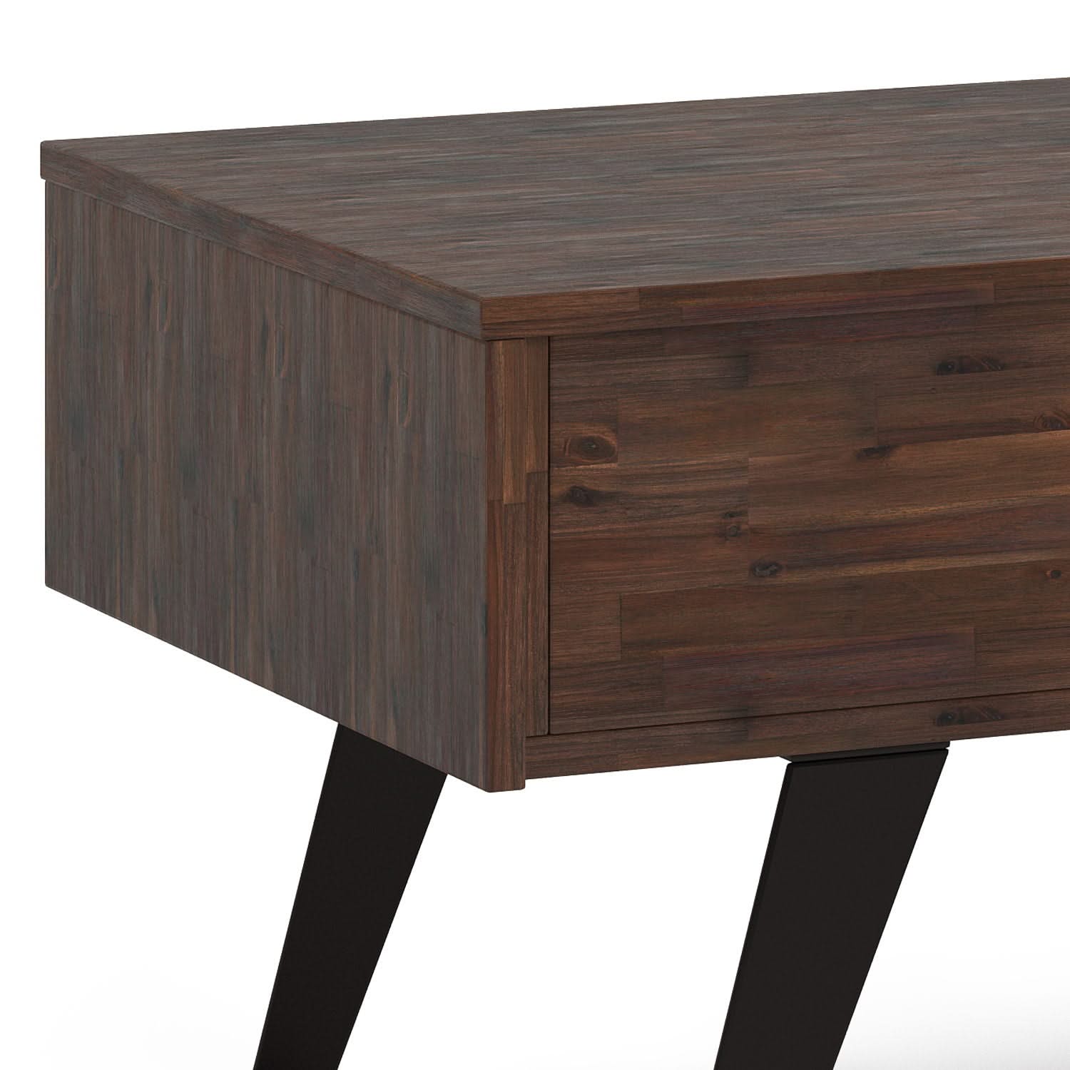 Lowry - Lift Top Coffee Table - Distressed Charcoal Brown - Image 3