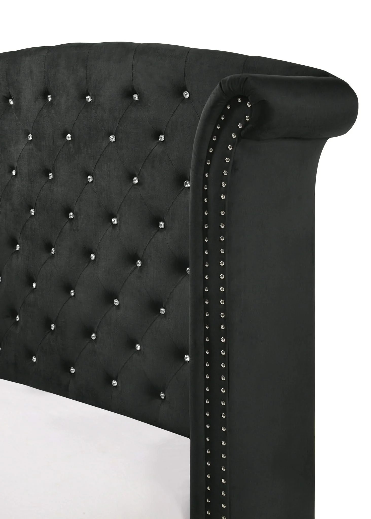 Lucinda - Queen 4 Piece Bedroom Set - Black - Image 4