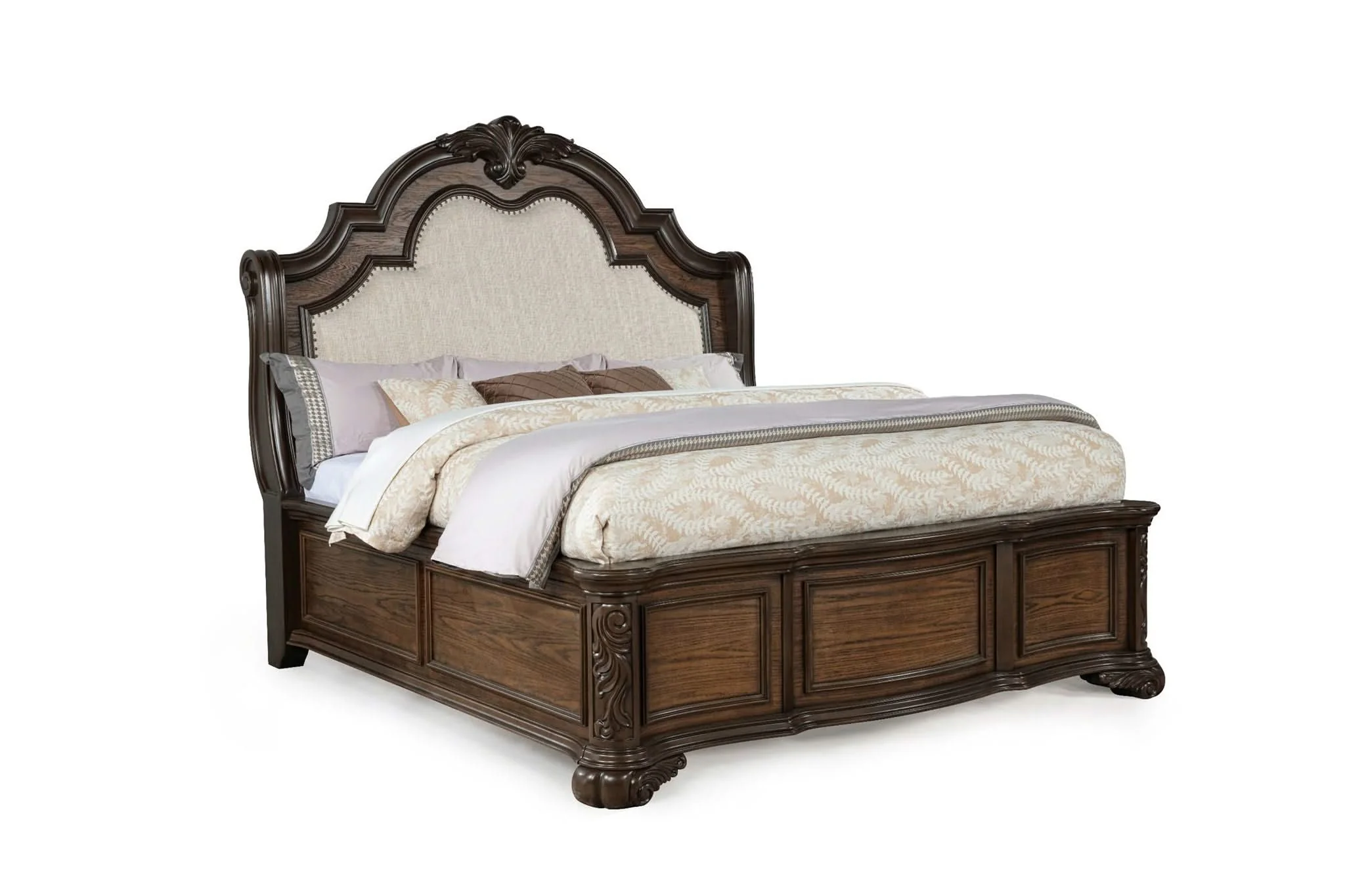 Ludwig - Queen 4 Piece Bedroom Set - Dark Brown - Image 3