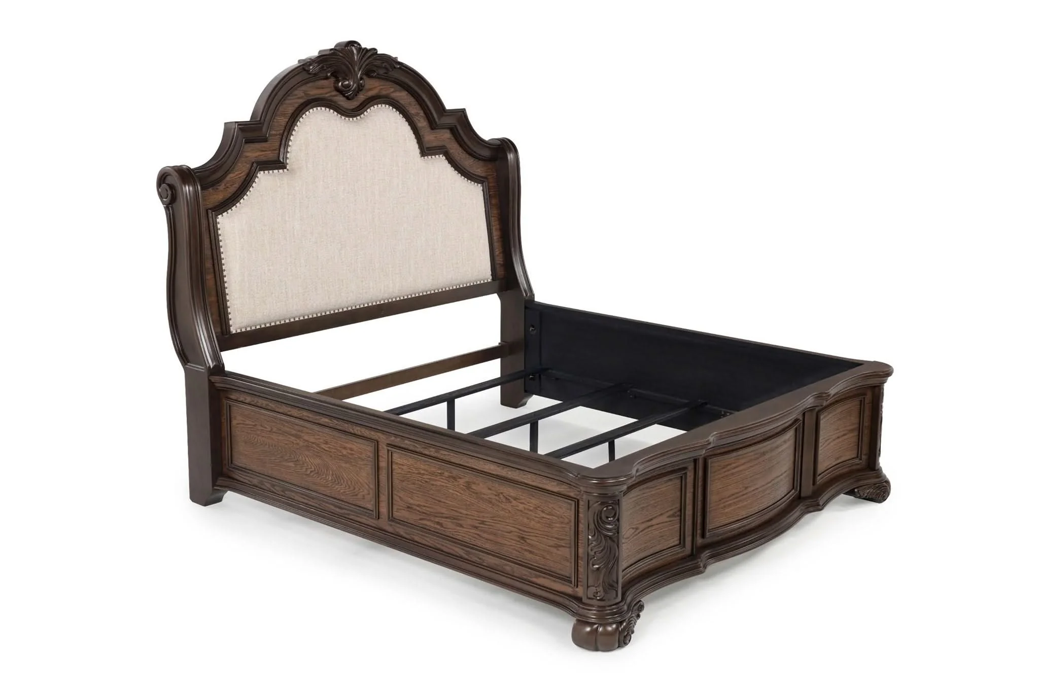Ludwig - Queen Bed - Dark Brown - Image 4