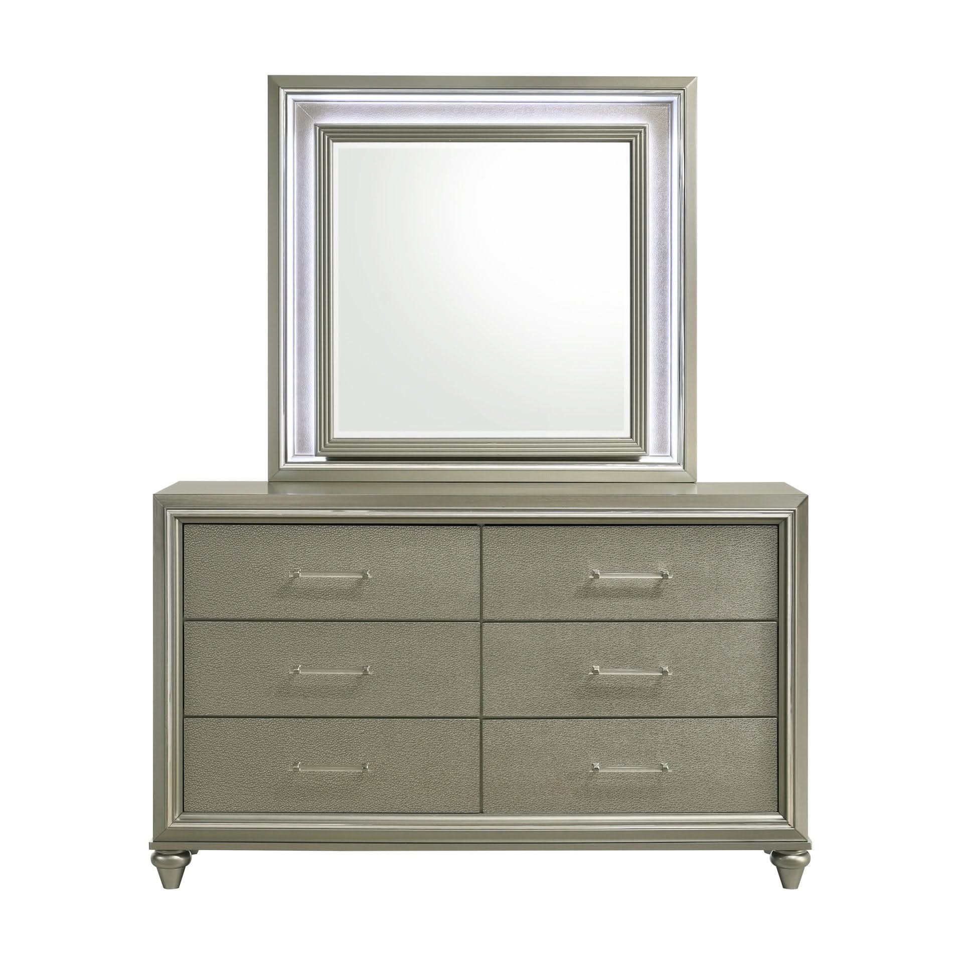 Lumina - Lighted Mirror - Silver - Image 2
