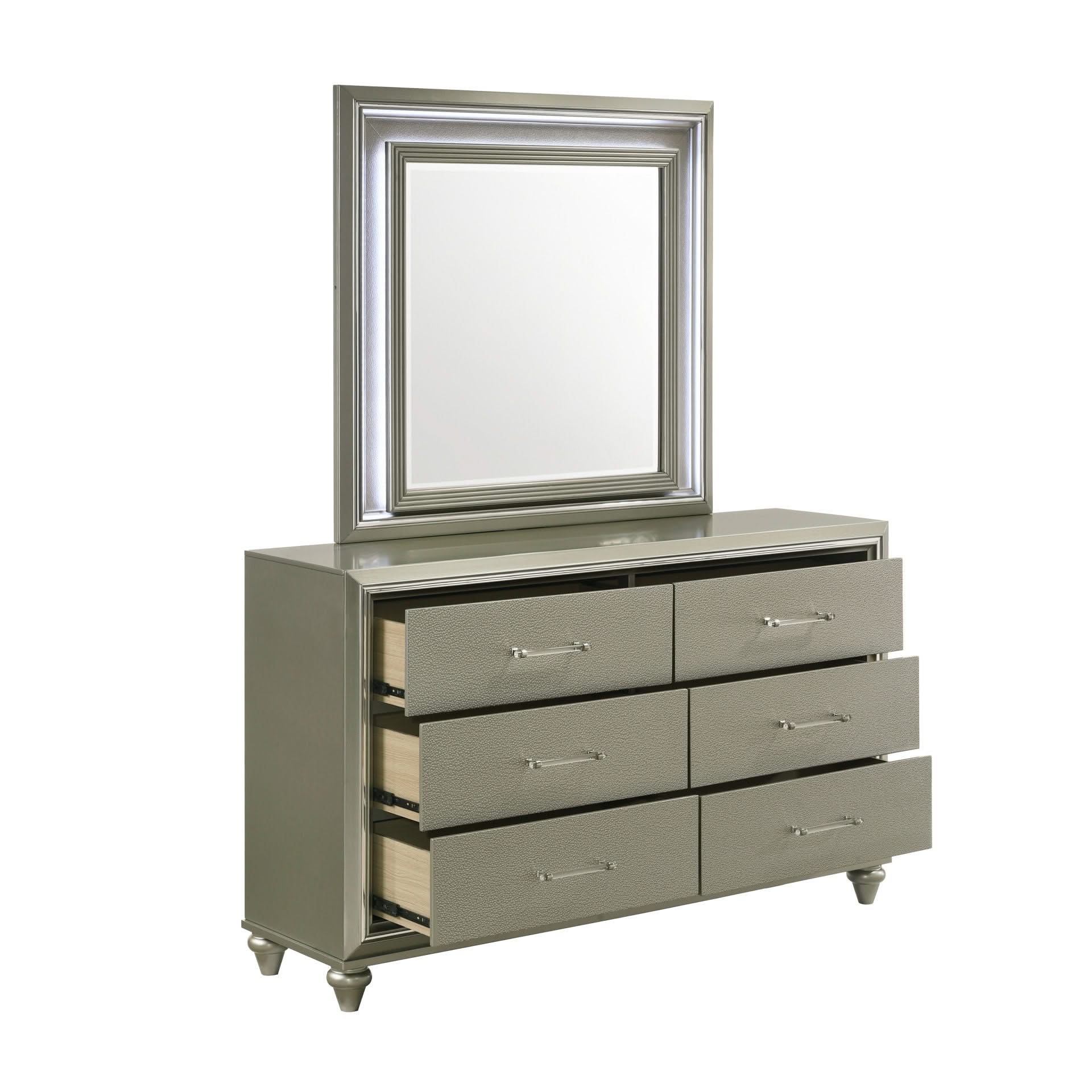 Lumina - Lighted Mirror - Silver - Image 4