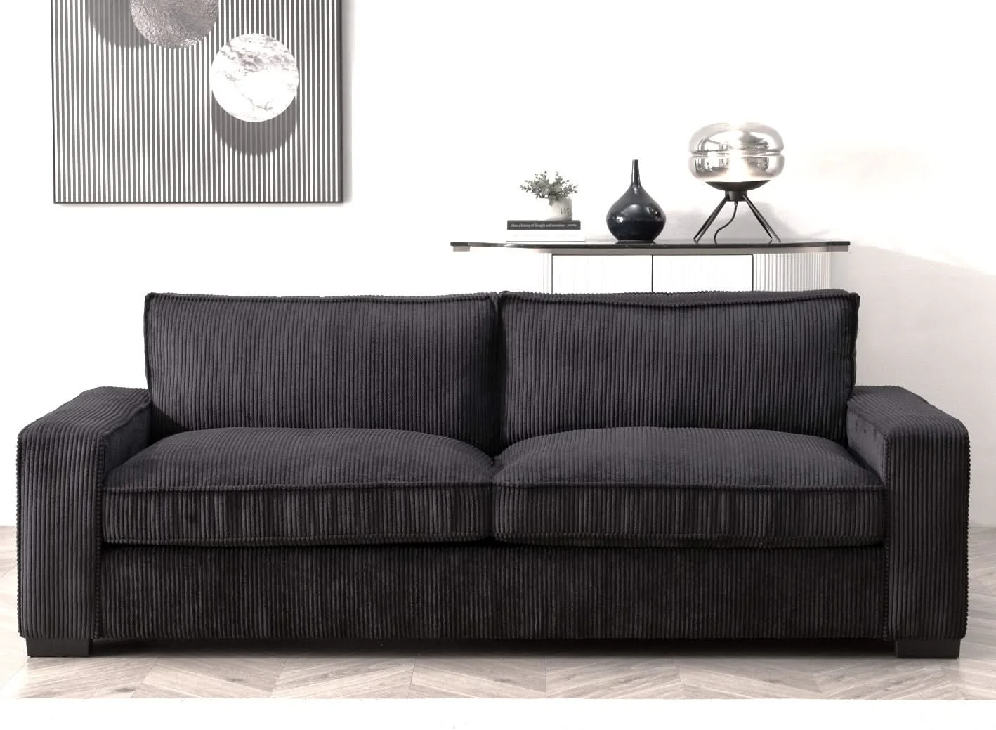Luxe - Sofa With Sleek Design, Spacious And Comfortable 3 Seater Couch - Image 6