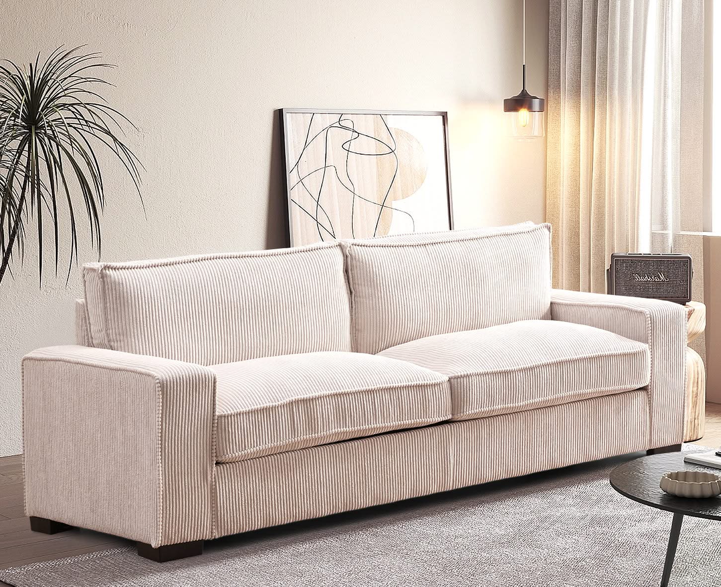 Luxe - Sofa With Sleek Design, Spacious And Comfortable 3 Seater Couch - Image 9