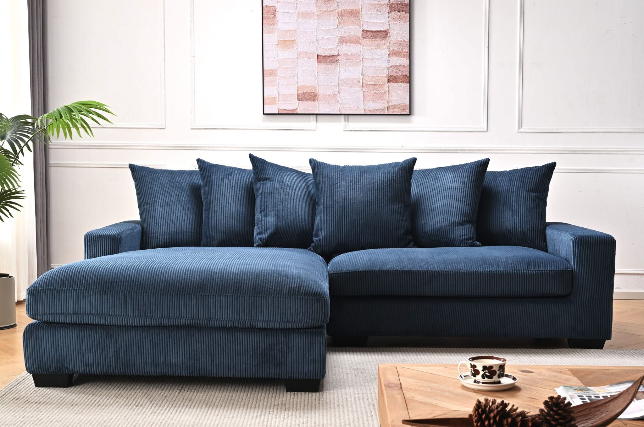 Luxe - Oversized 2 Piece Sectional Couches For Living Room, L Shaped Sofa With Chaise - Image 12